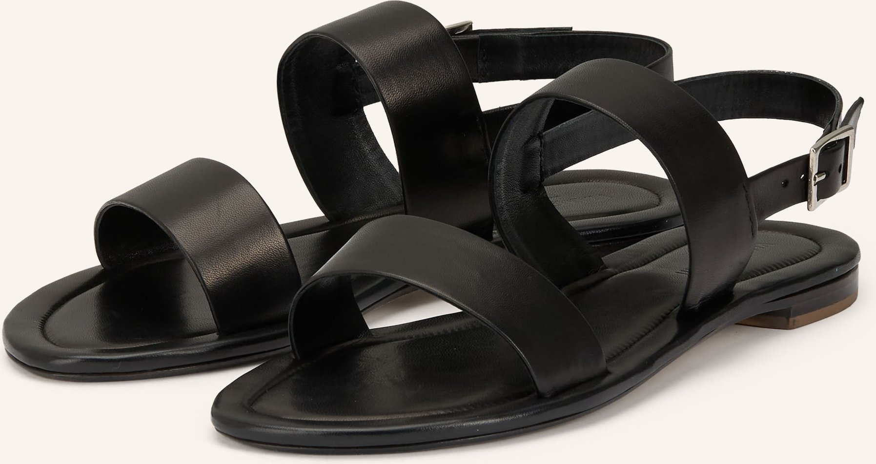 Viamercanti Sandalen Lipari schwarz