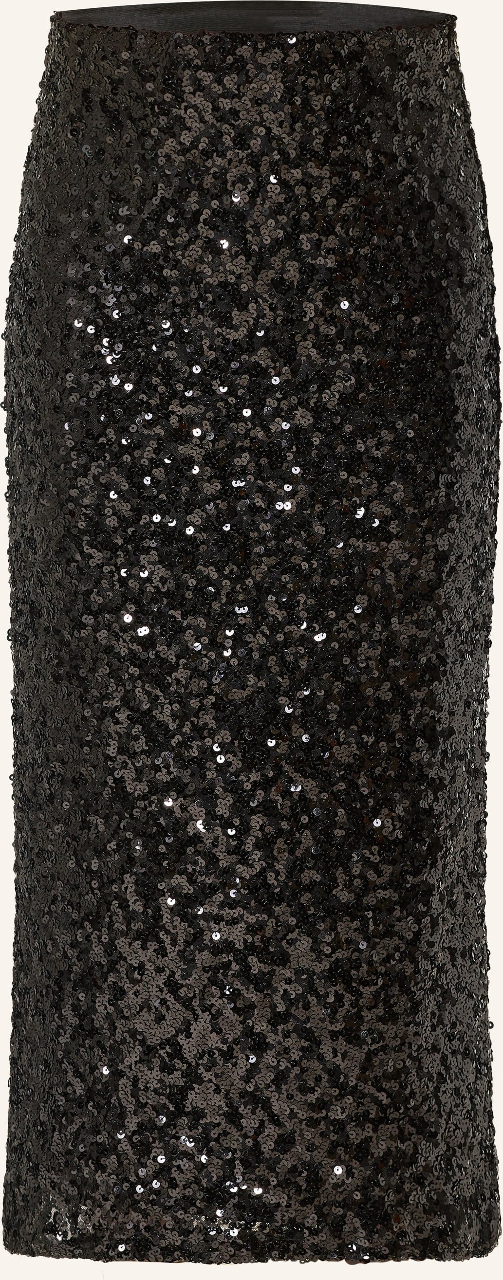 Miss Goodlife Rock Mit Pailletten schwarz