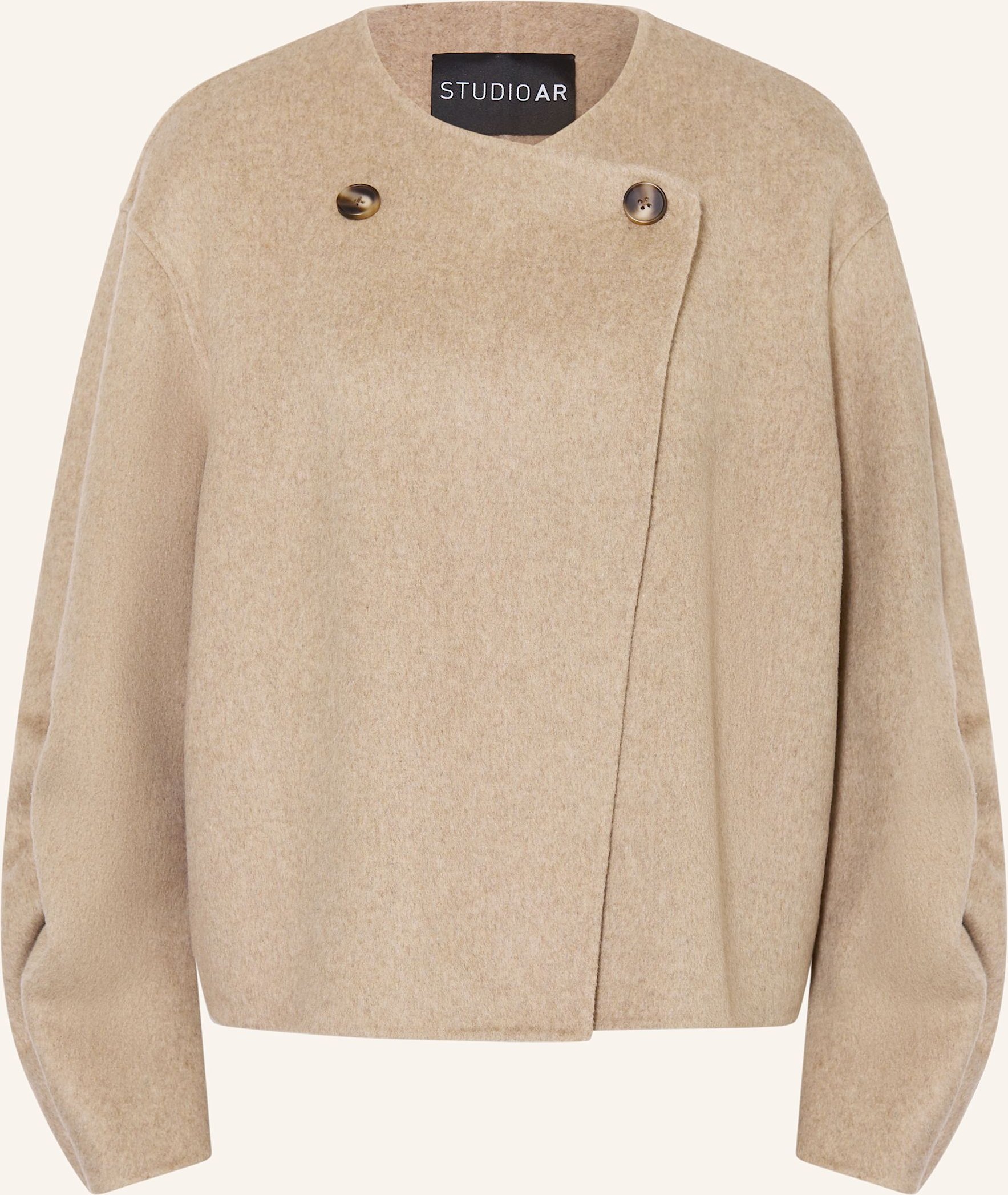 Studio Ar Kastenjacke Kyrenia beige