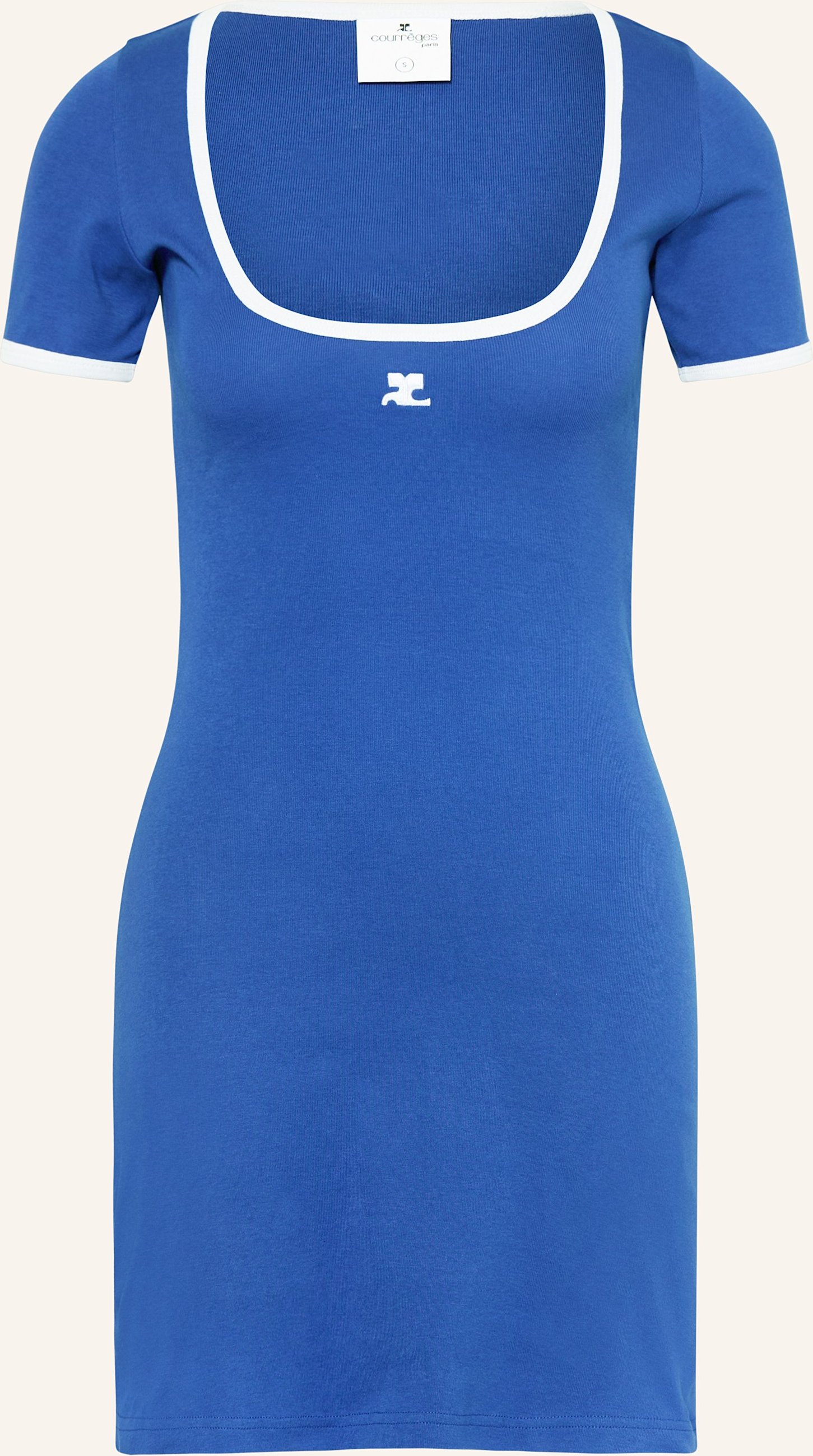 Courrèges Kleid blau