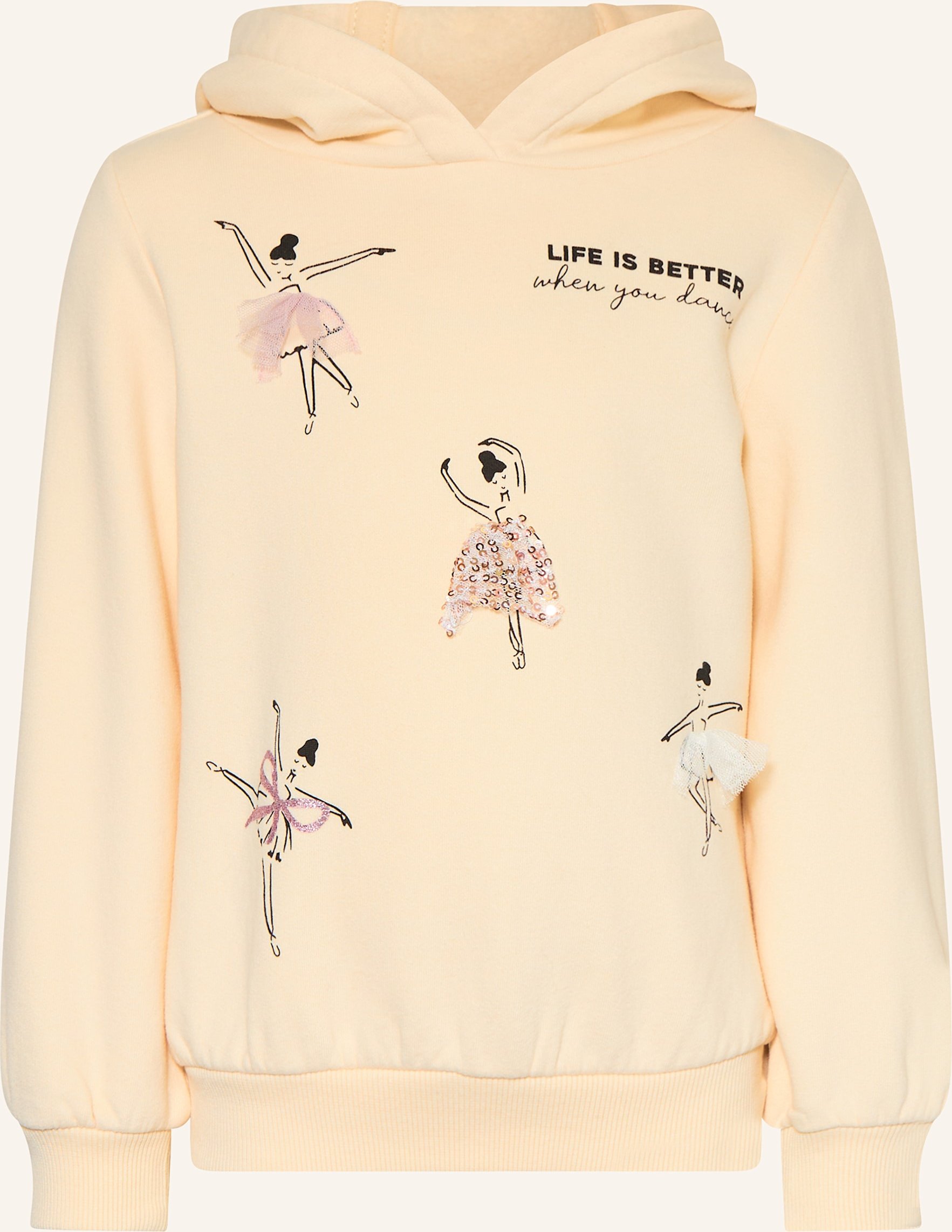 Thumbnail - S.Oliver Red Hoodie Mit Pailletten weiss