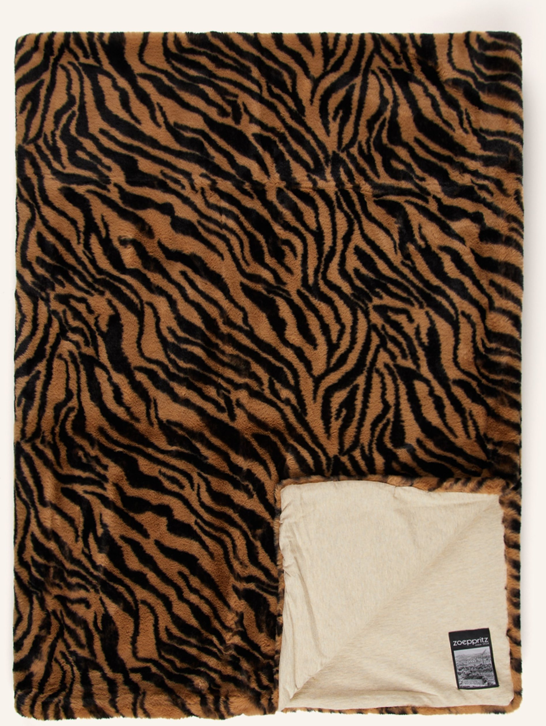 Thumbnail - Zoeppritz Plaid Reborn Tiger braun