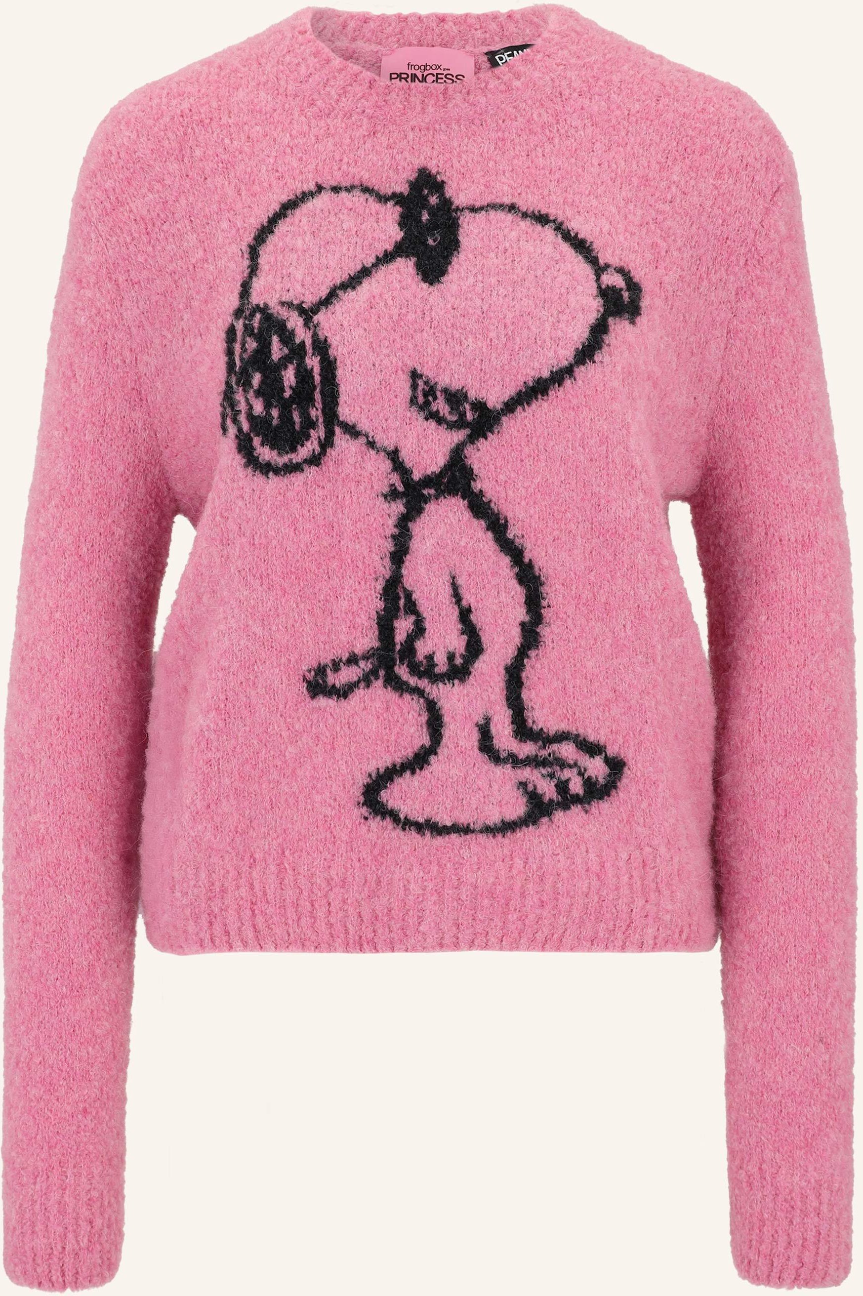 Frogbox Pullover Mit Alpaka pink