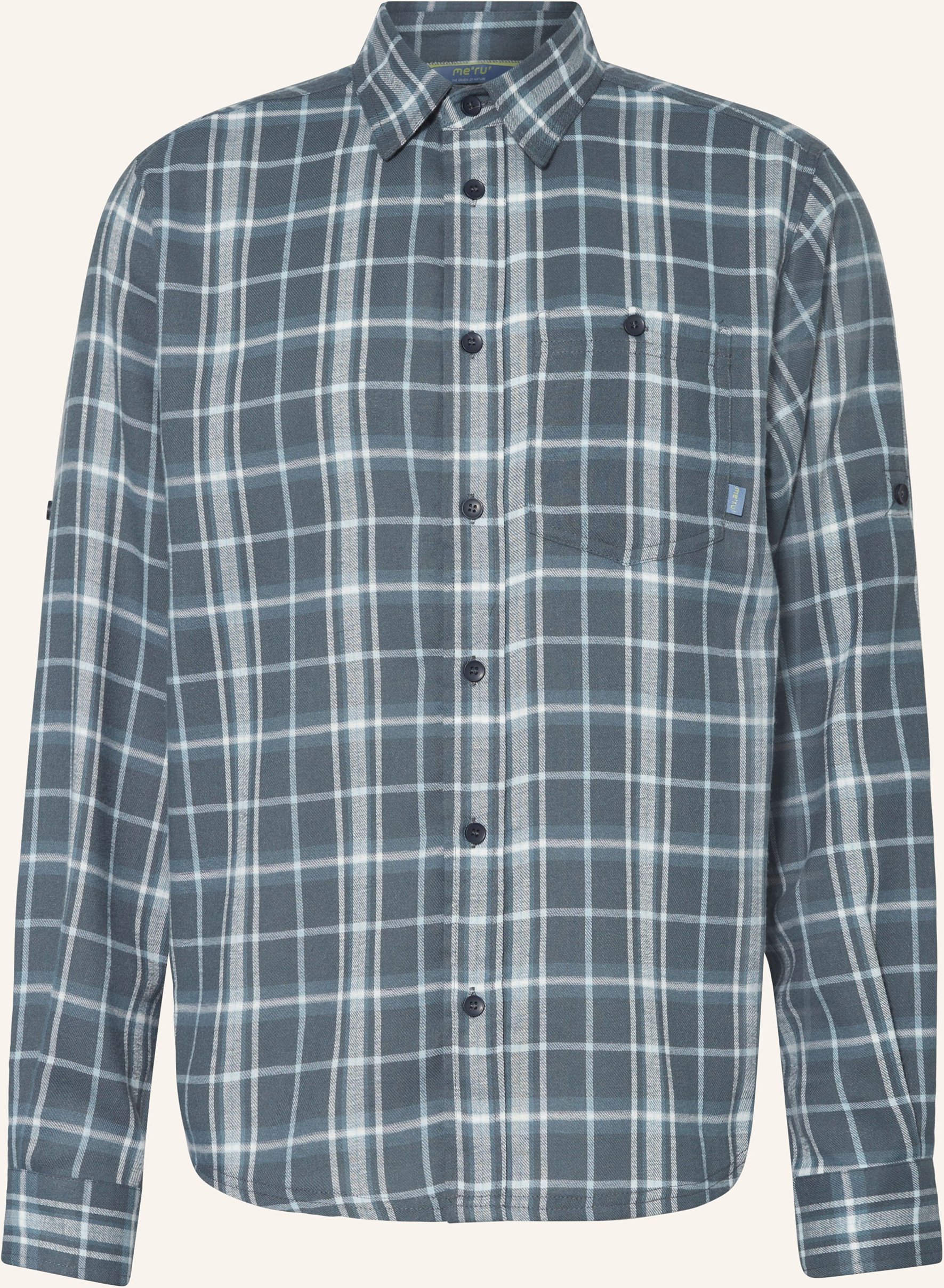 Me°Ru' Outdoor-Hemd Lund blau