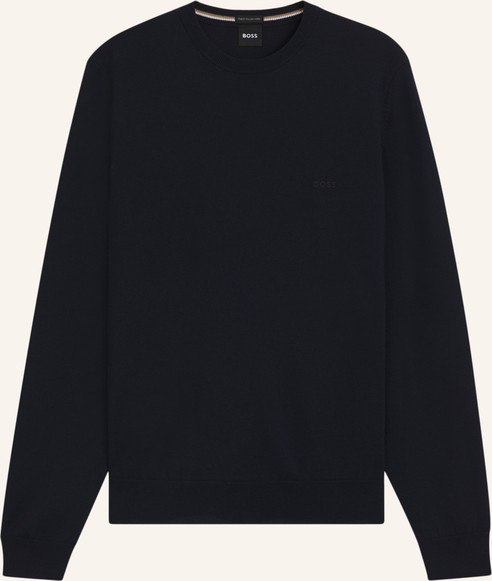 Boss Pullover Botto-L Regular Fit blau