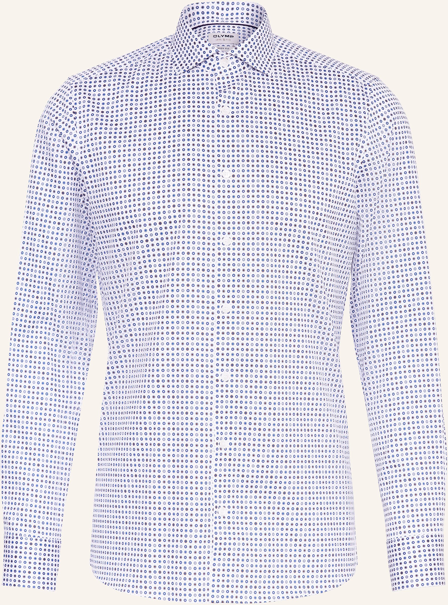 Thumbnail - Olymp Hemd Level Five Body Fit weiss