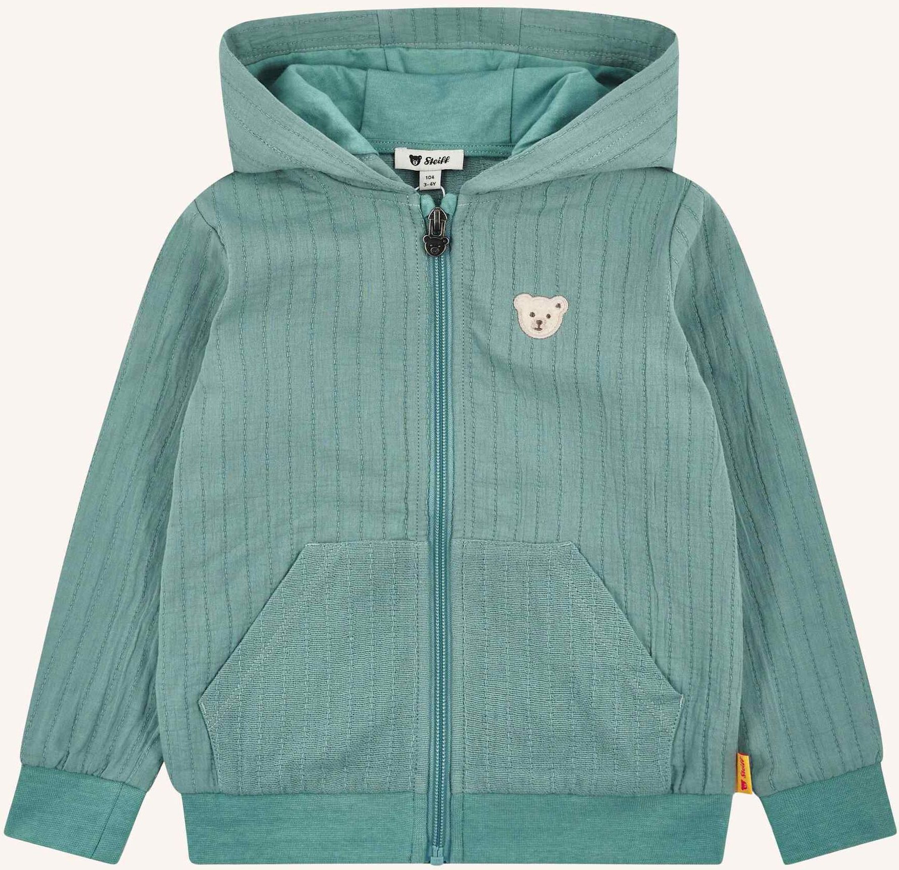 Steiff Sweatshirt Dinosaur blau