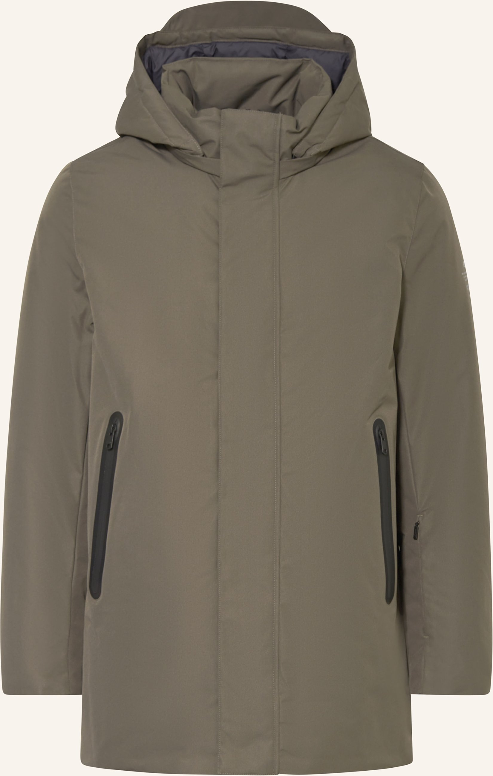 Thumbnail - Ecoalf Parka Parko Mit Abnehmbarer Kapuze gruen
