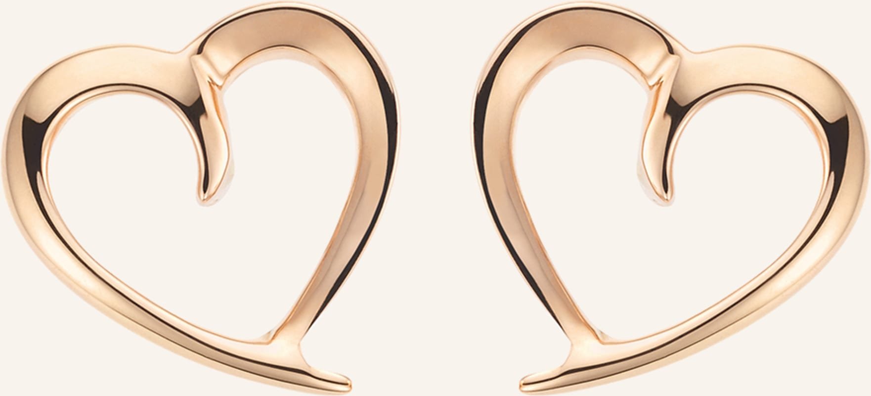 Wempe Fine Jewelry Ohrringe Minimalism Heart rosegold