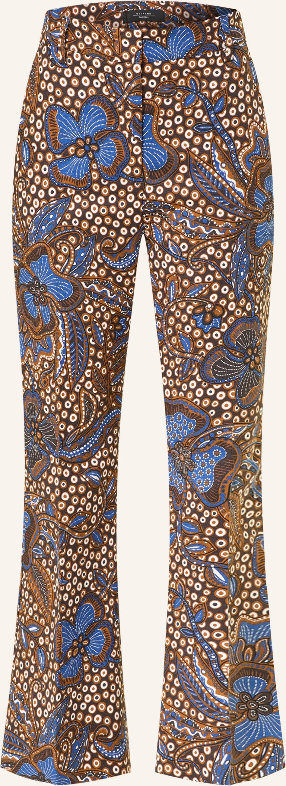 Weekend Max Mara 7/8-Hose Onde braun