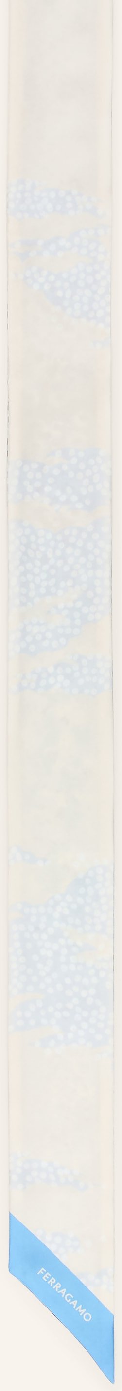 Ferragamo Seidenschal blau