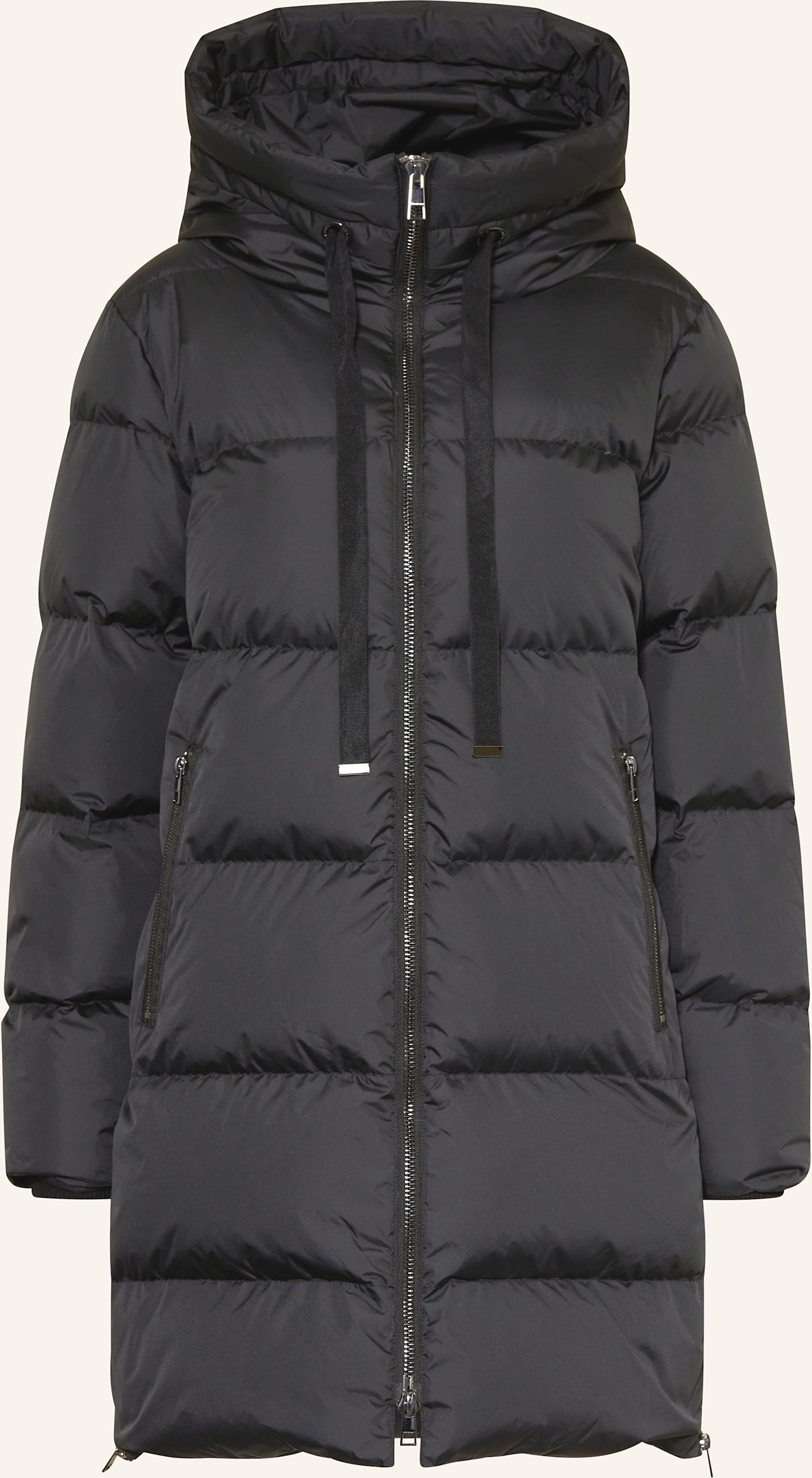 Rich & Royal Daunenmantel schwarz