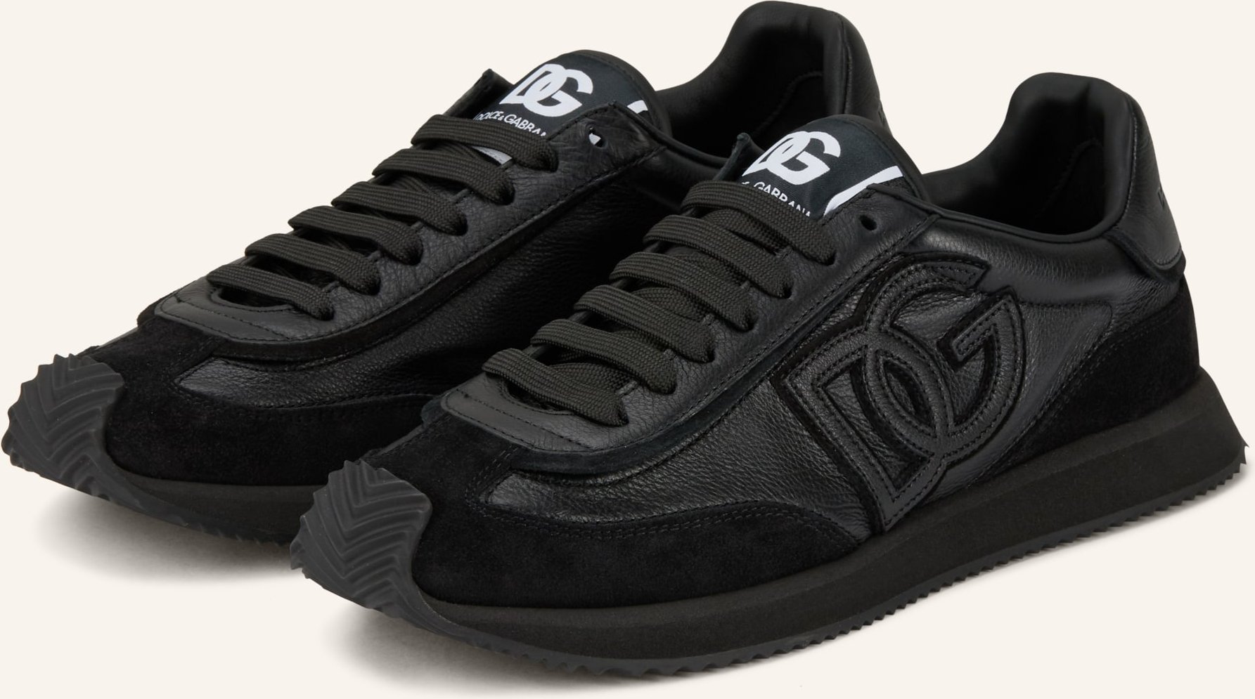 Dolce & Gabbana Sneaker Dg Cushion schwarz