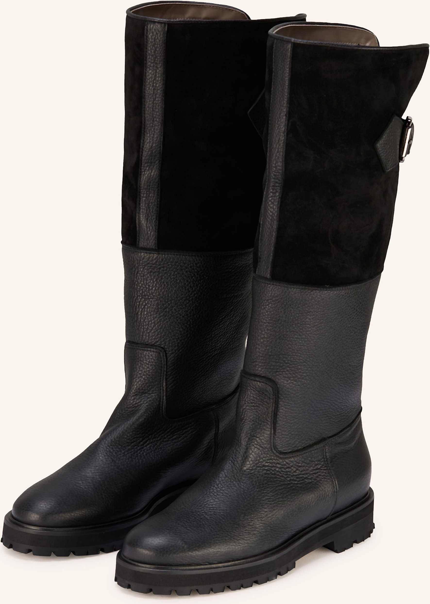 Viamercanti Stiefel schwarz