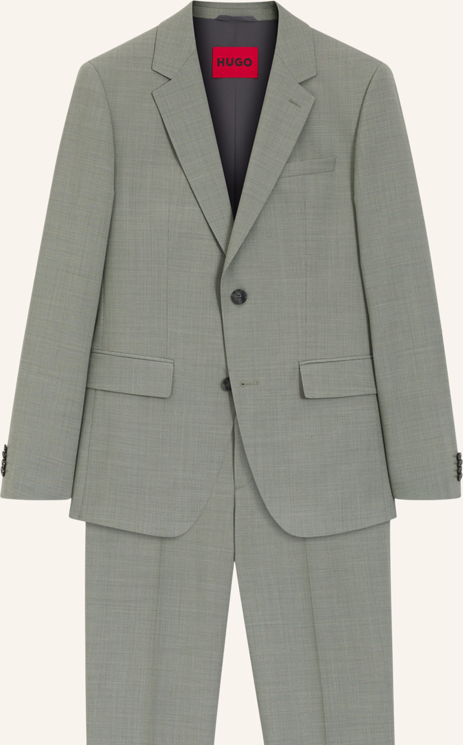 Hugo Business Anzug Henry-getlin253x Slim Fit gruen