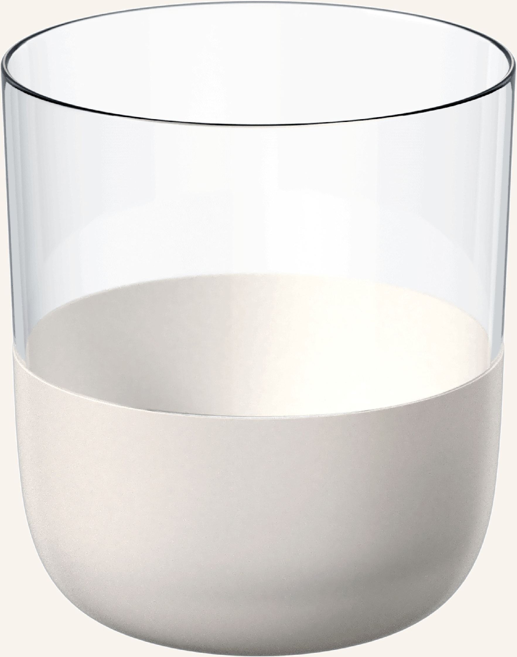 Villeroy & Boch Whisky Tumbler, Set 4 Tlg Manufacture Rock Blanc weiss