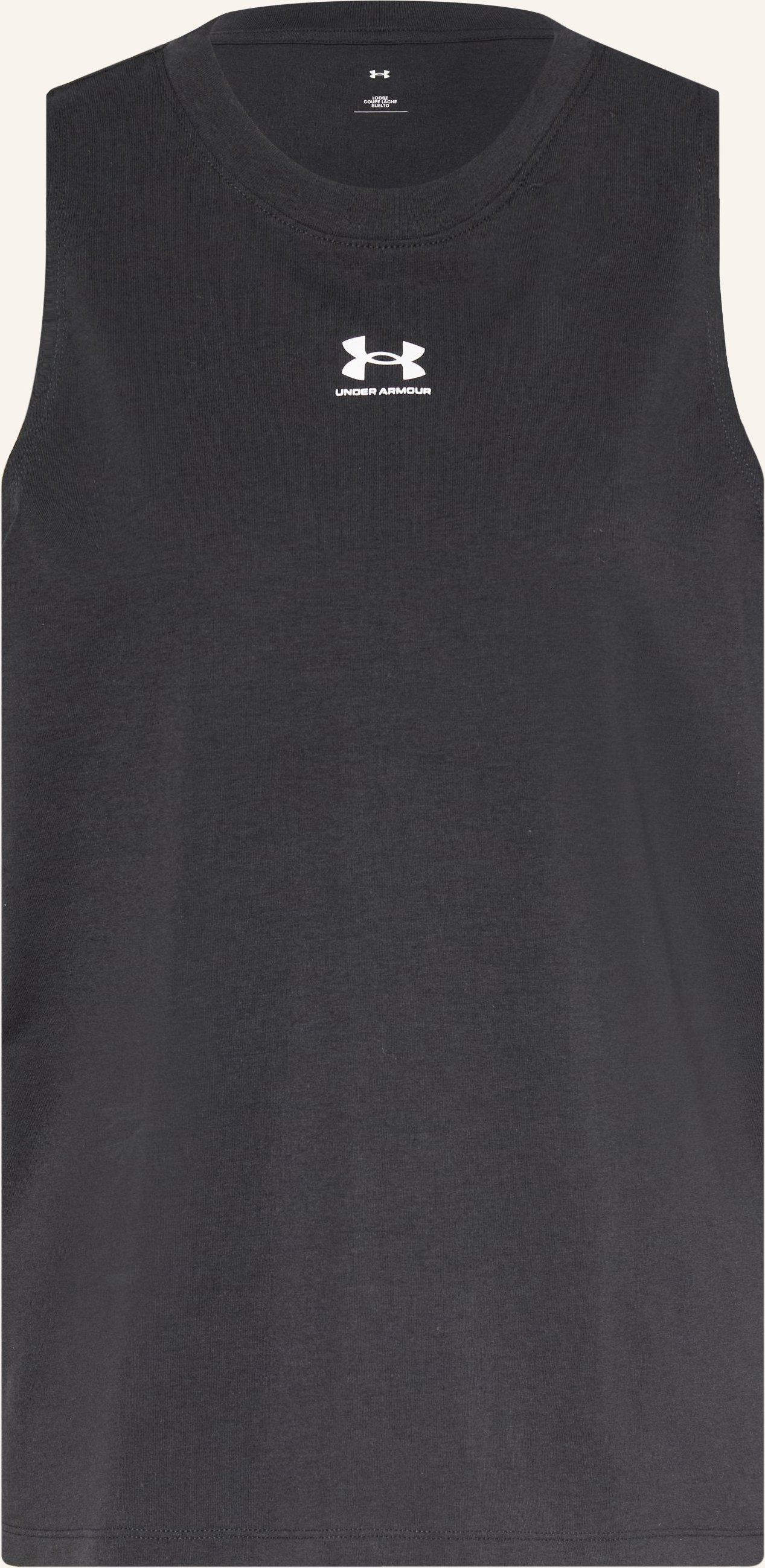 Under Armour Tank Top Ua Rival schwarz