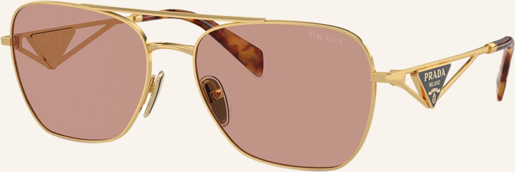 Prada Sonnenbrille Pr a50s gold