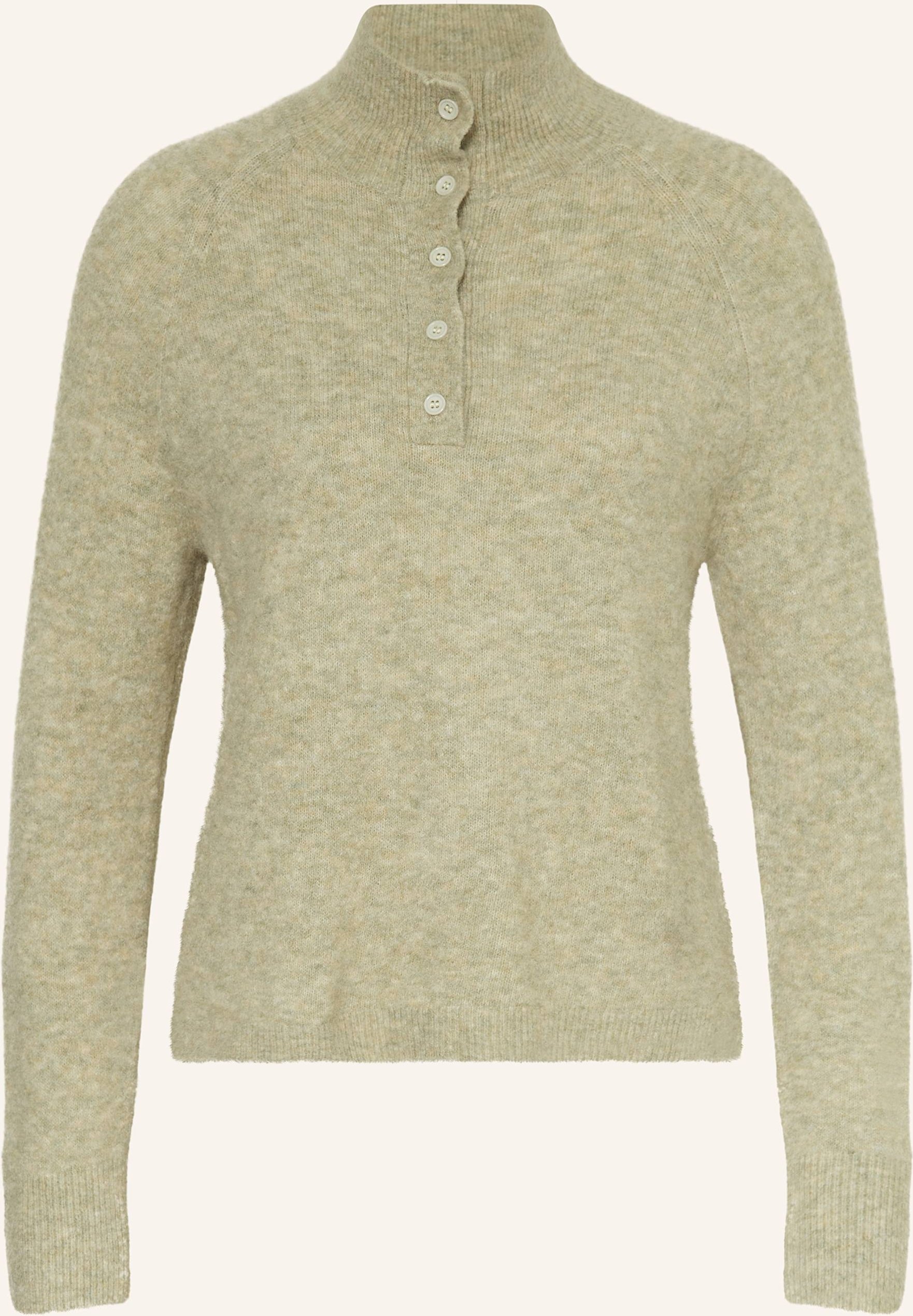 Thumbnail - Opus Strick-Poloshirt Plutton gruen