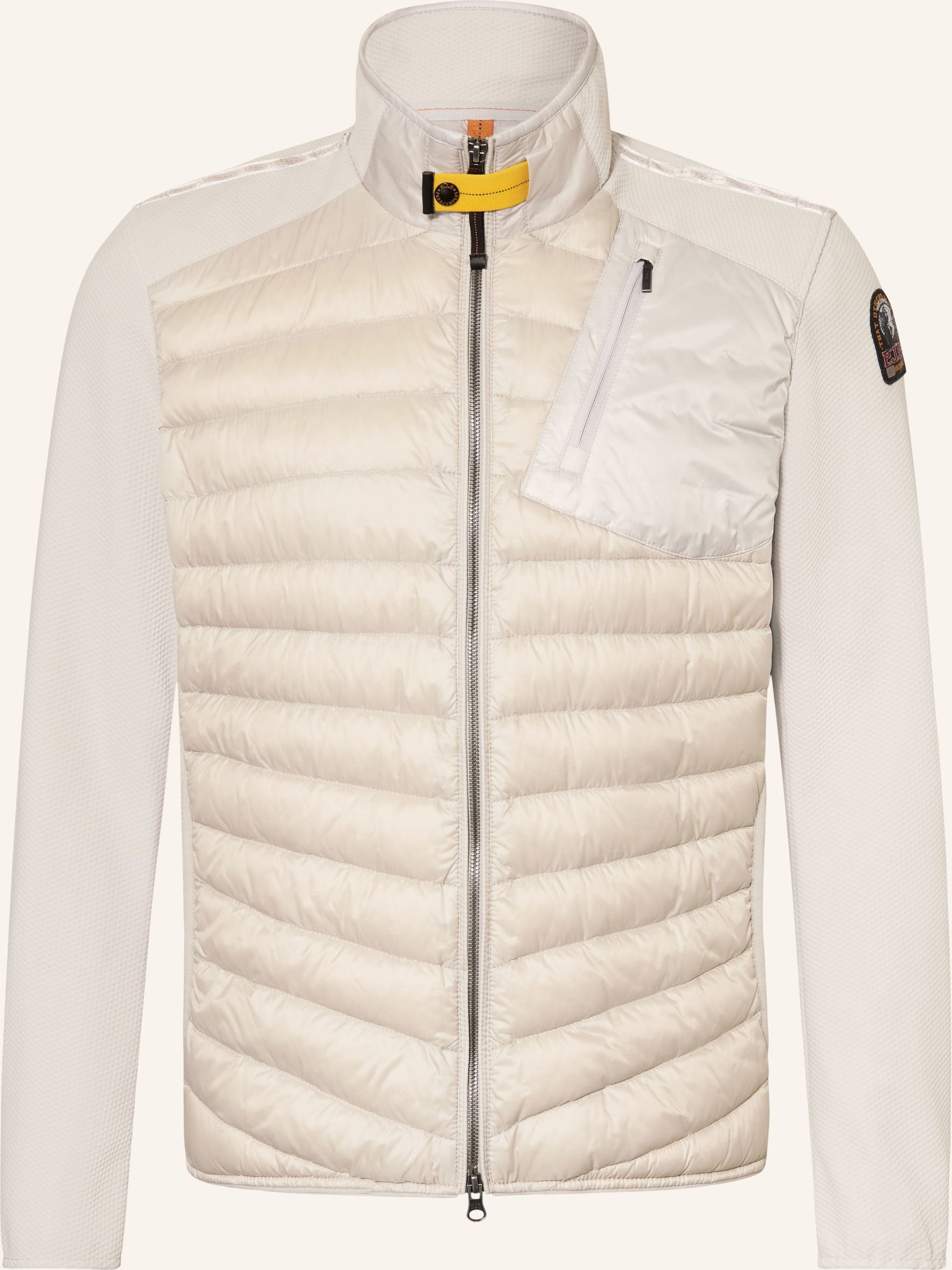 Parajumpers Daunenjacke Jayden Im Materialmix grau