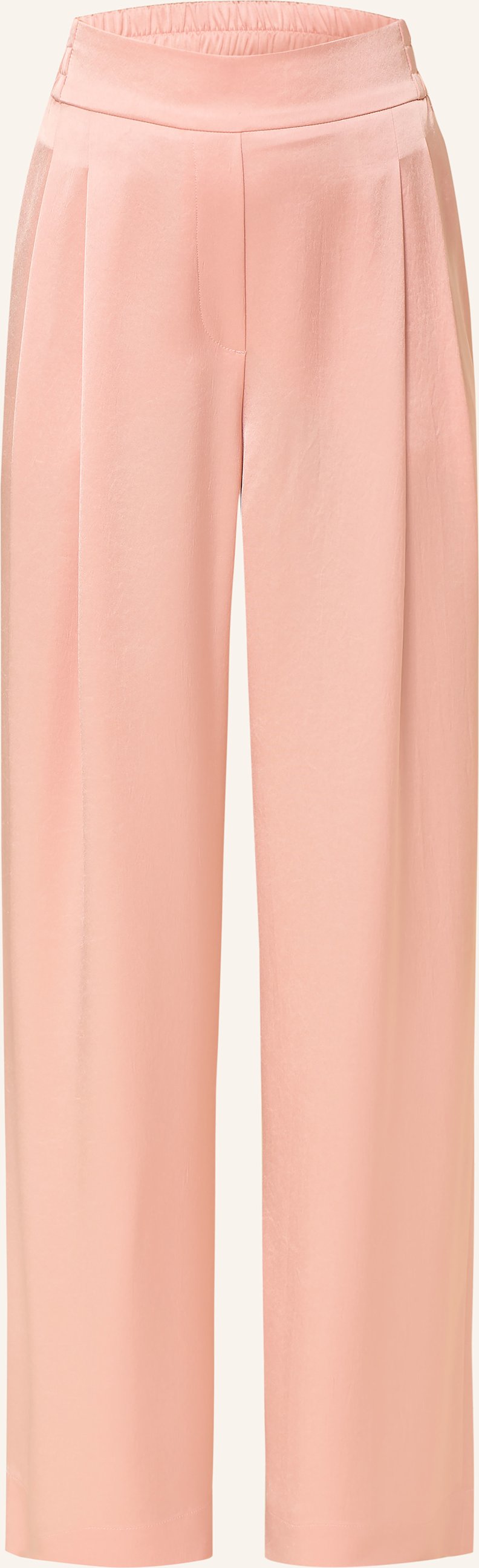 Marc Cain Marlenehose Wedi Aus Satin rosa