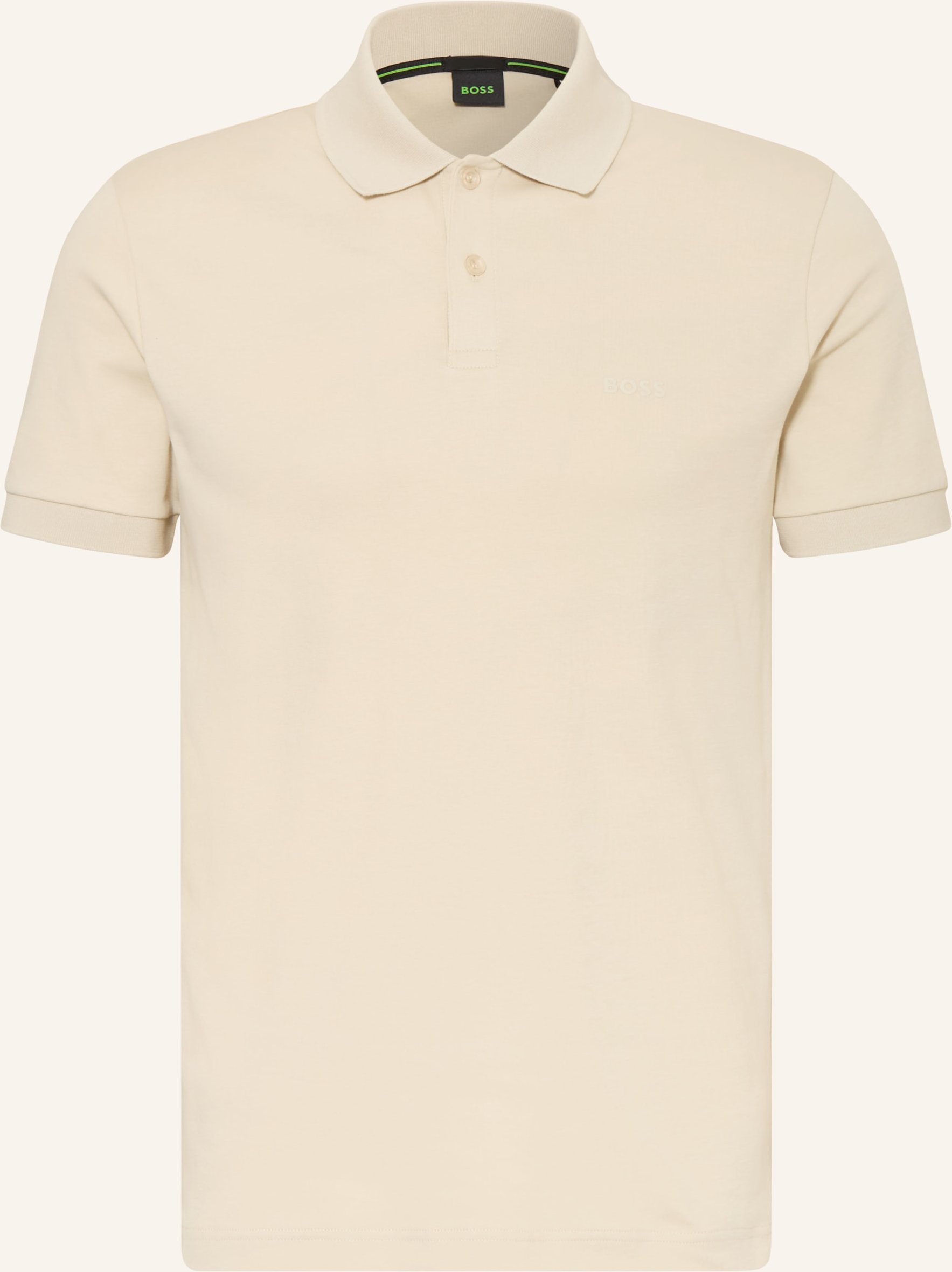 Boss Jersey-Poloshirt Pio beige