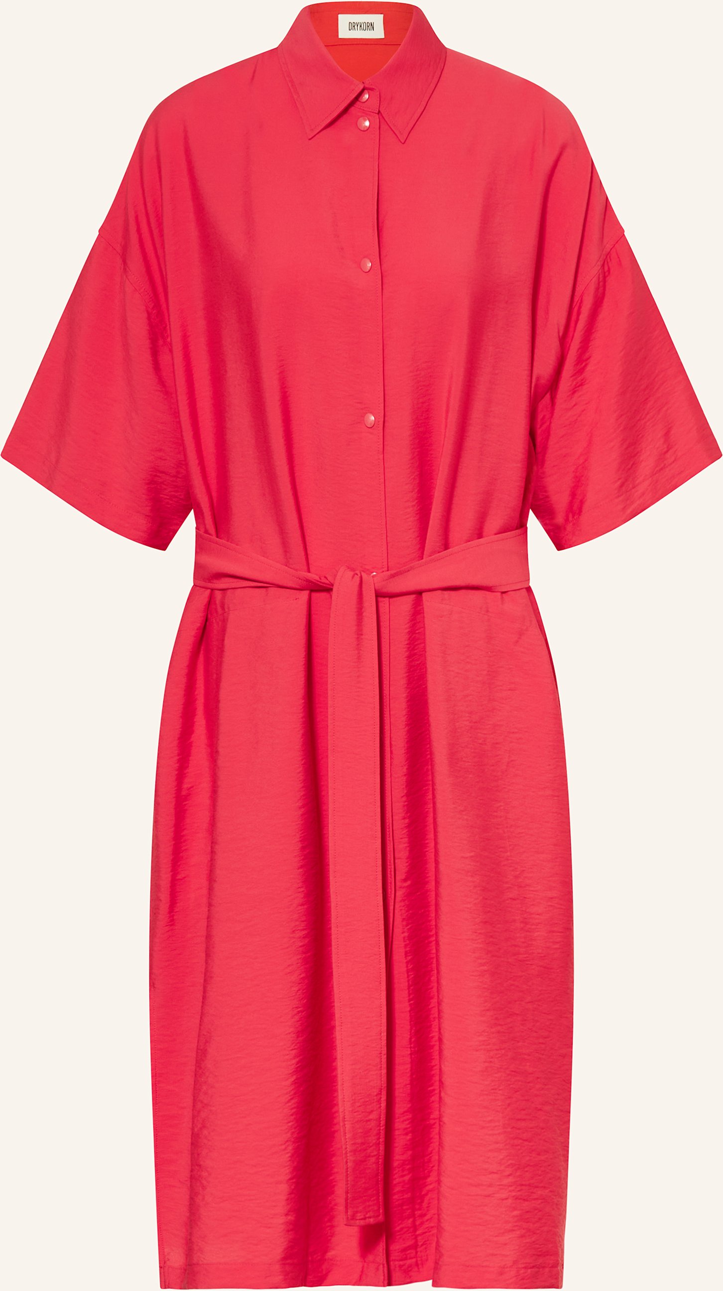 Thumbnail - Drykorn Hemdblusenkleid Rini pink