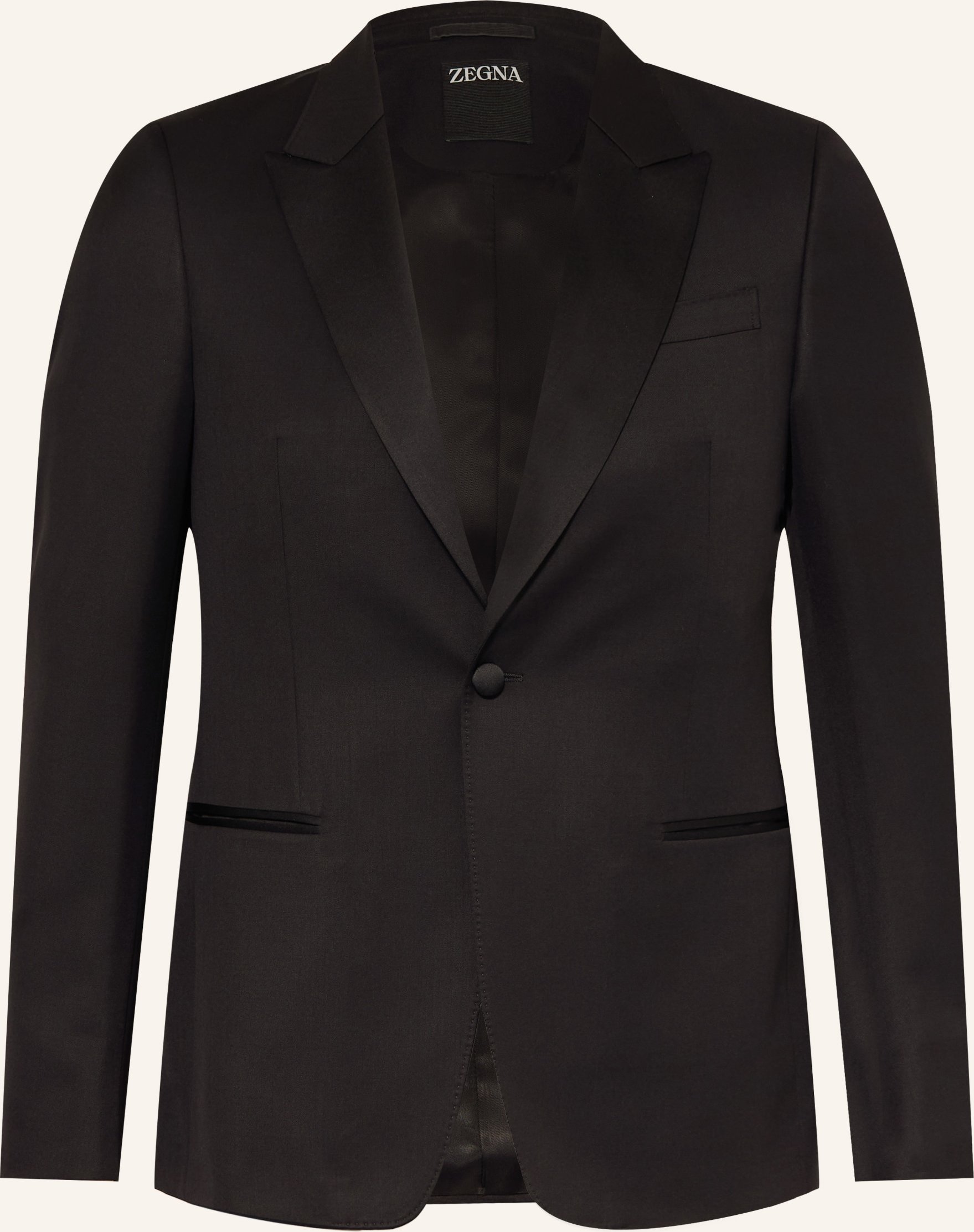 Zegna Smoking Tailored Fit schwarz