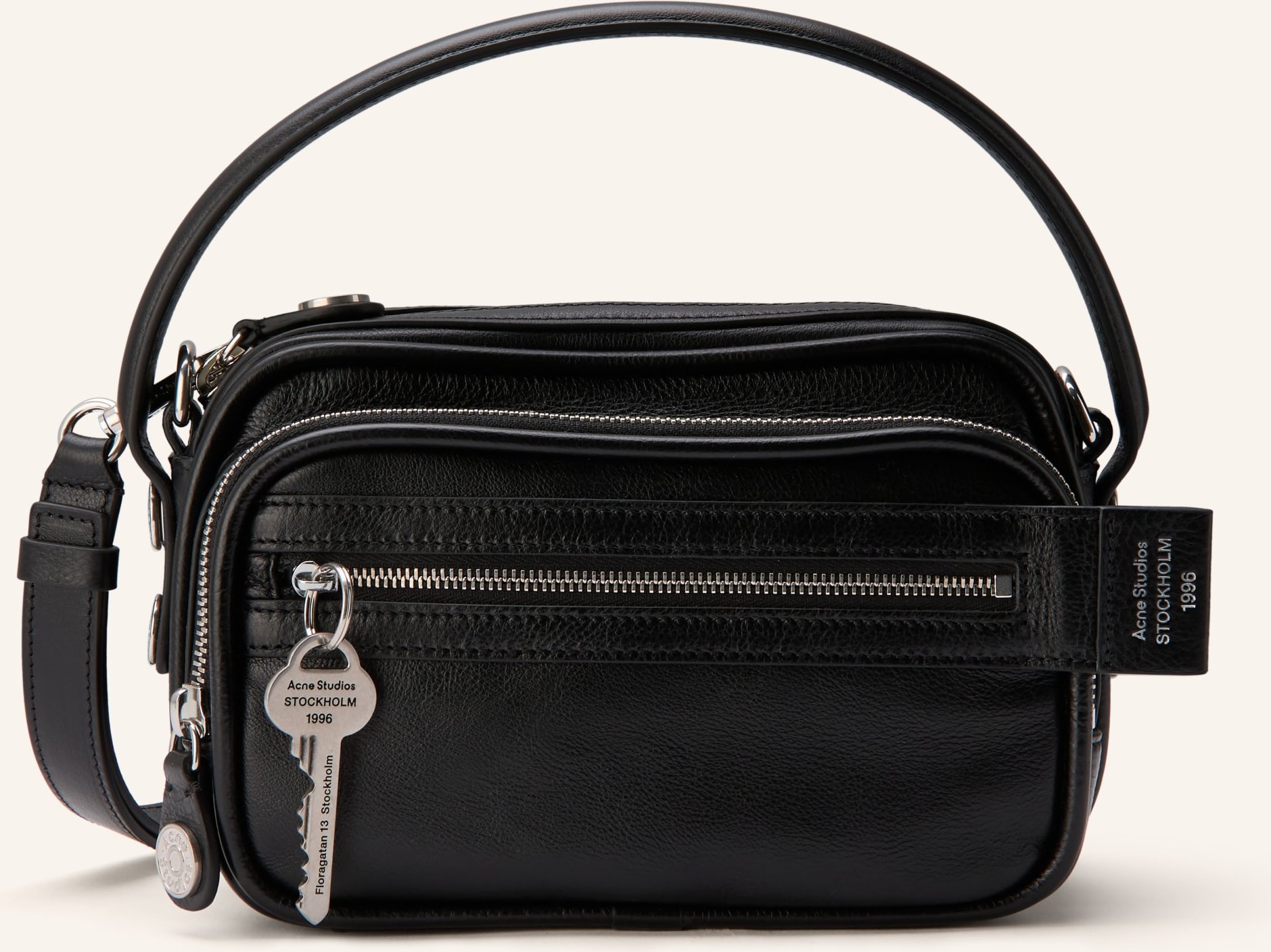 Acne Studios Handtasche Camero schwarz