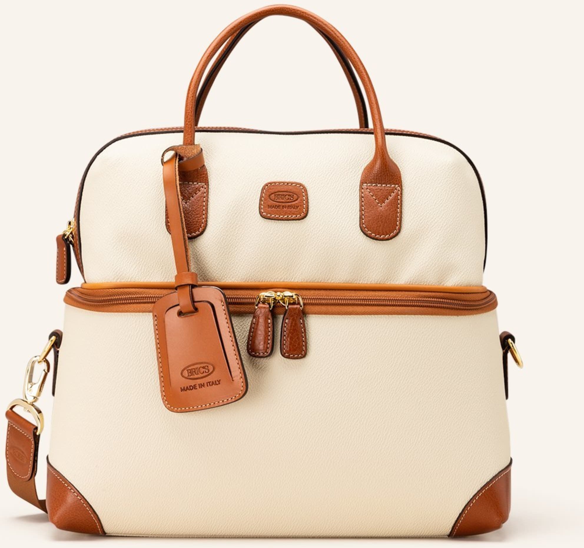 Bric's Kosmetiktasche Firenze beige