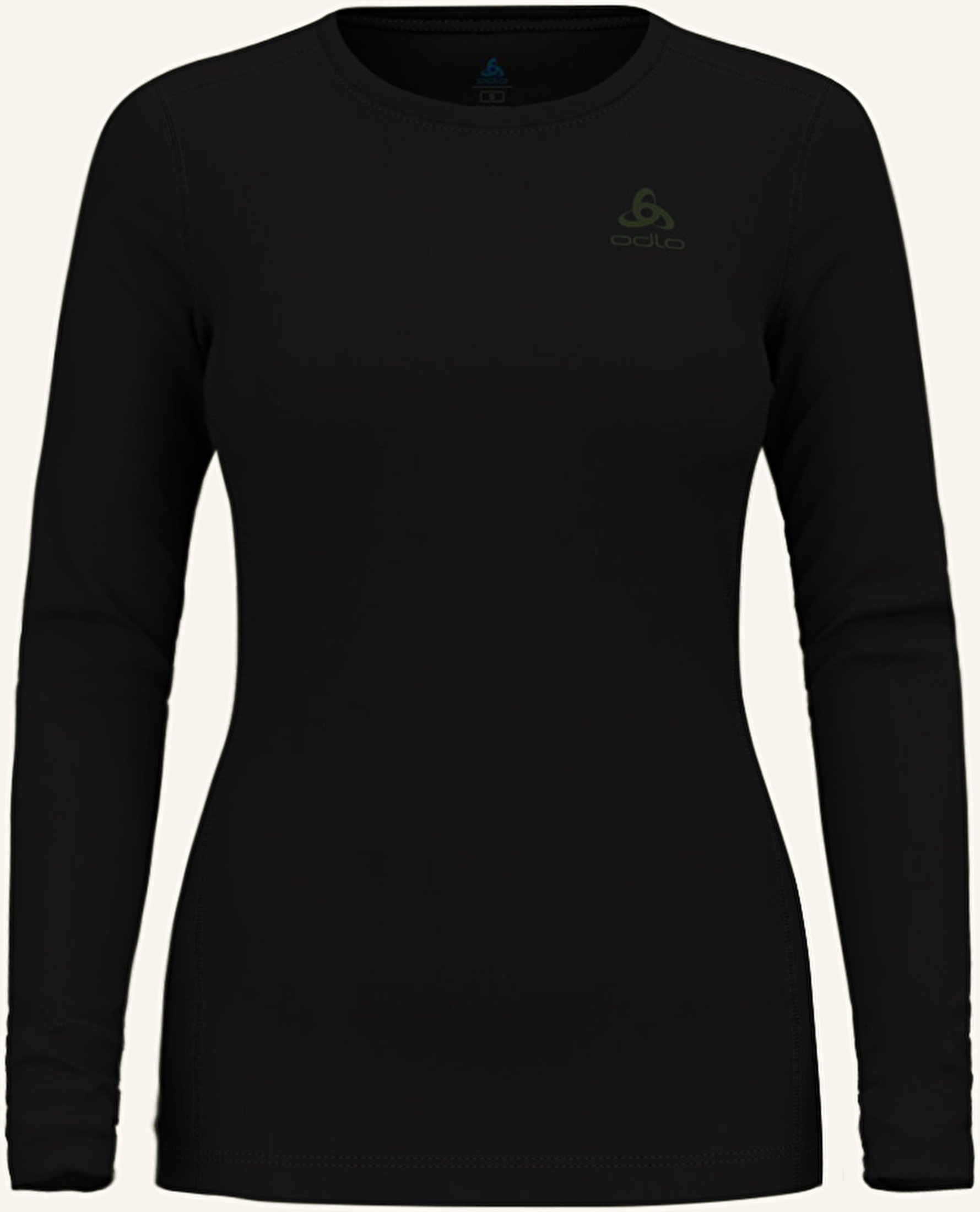 Odlo Funktionswäsche-Shirt Natural Merino 260 Aus Merinowolle schwarz