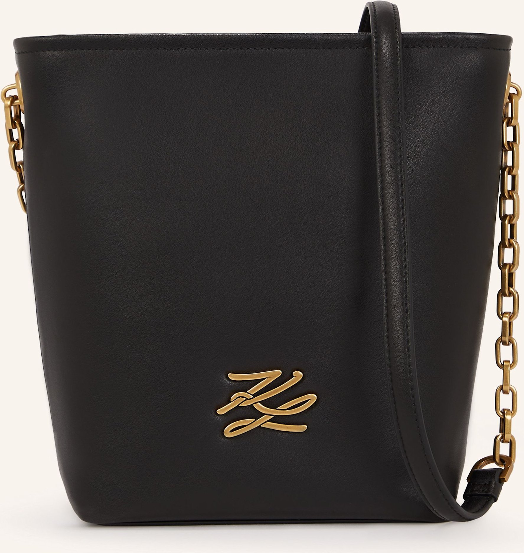 Thumbnail - Karl Lagerfeld K/Autograph Beuteltasche schwarz