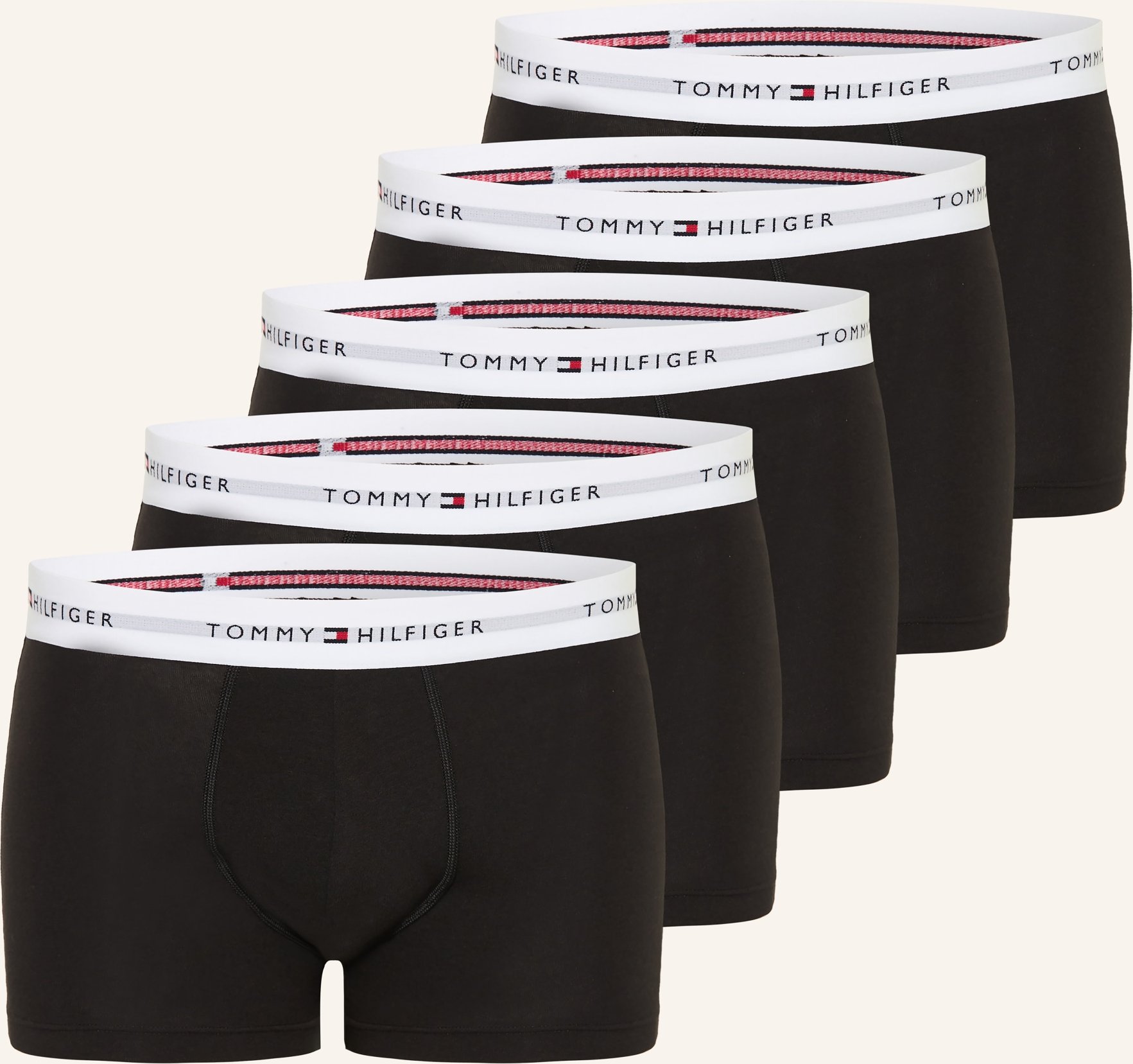 Tommy Hilfiger 5er-Pack Boxershorts schwarz