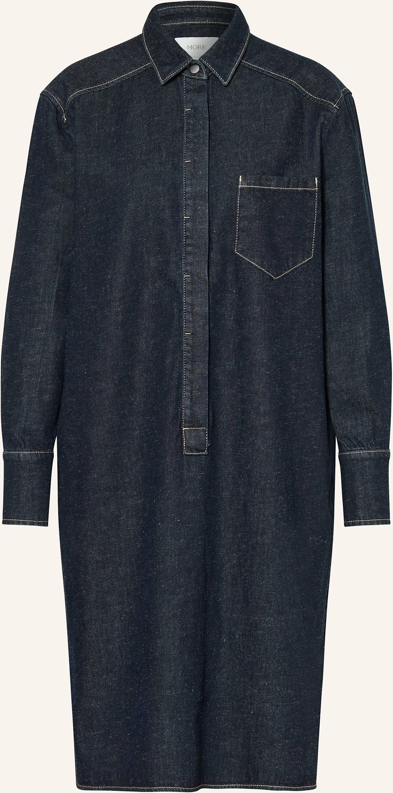 Thumbnail - More Jeanskleid blau