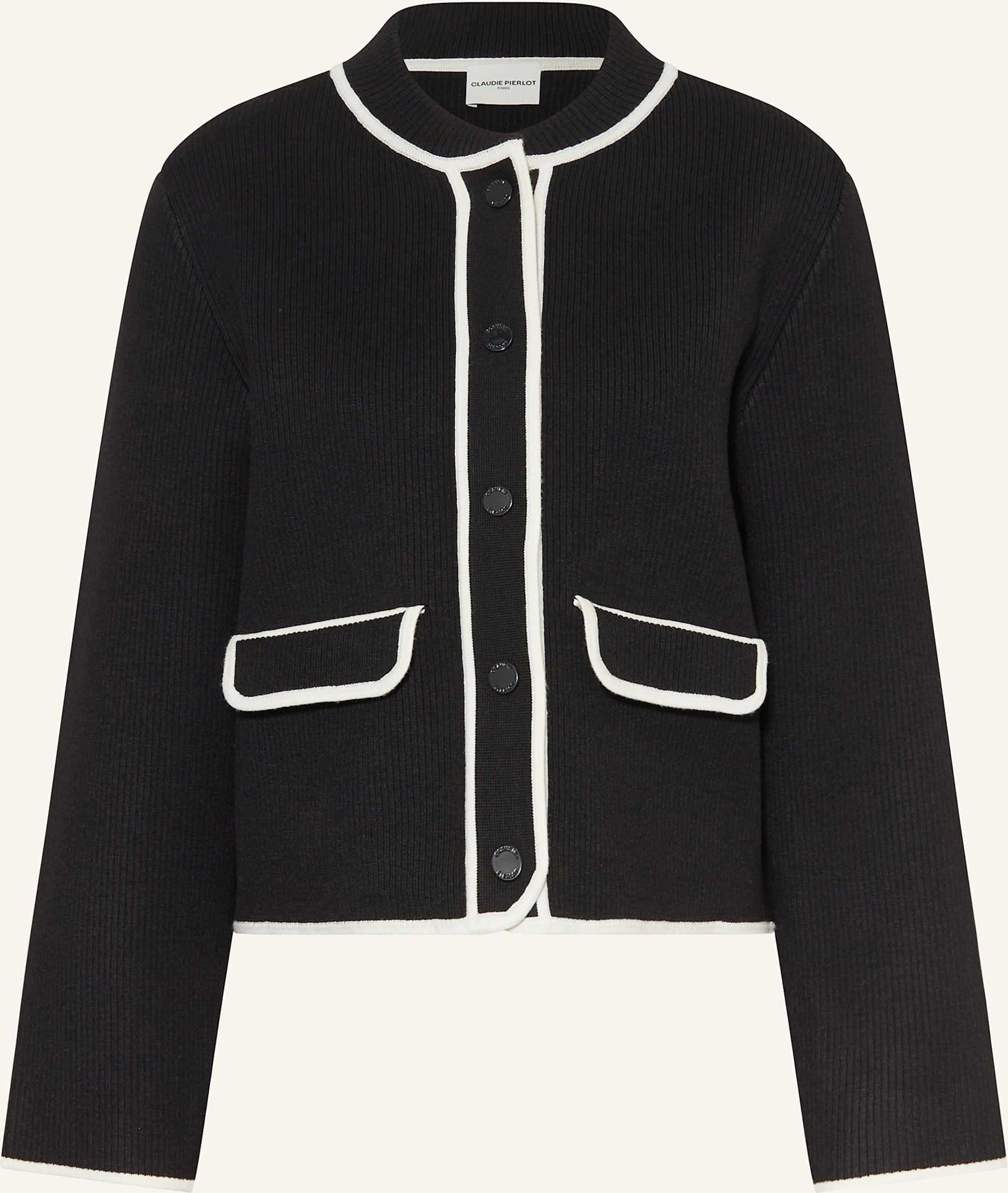 Claudie Pierlot Strickjacke schwarz
