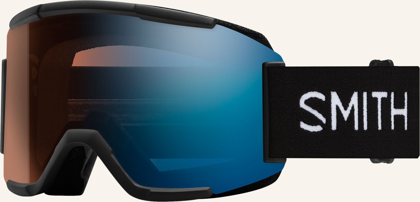 Smith Skibrille Squad schwarz
