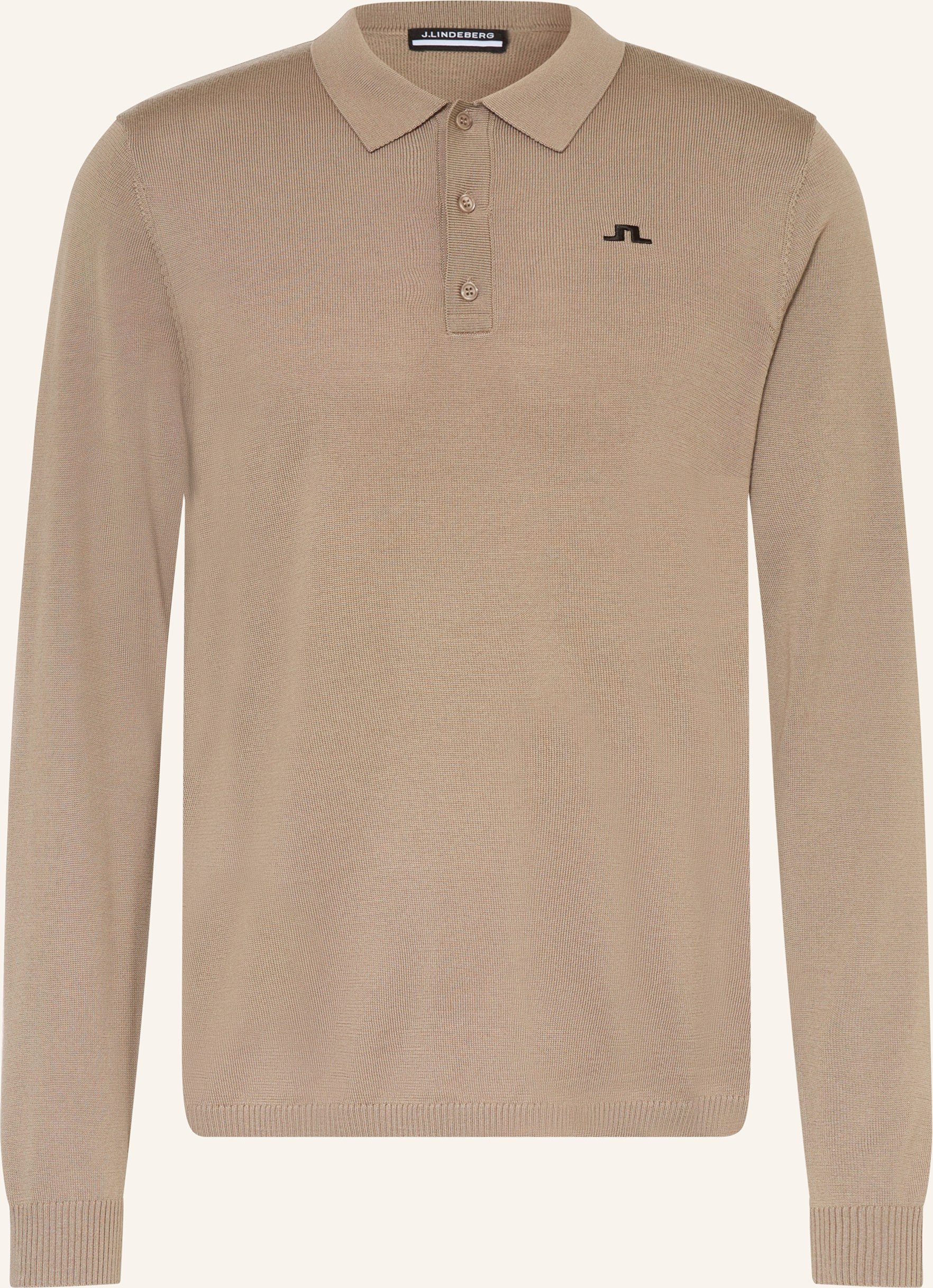 J.Lindeberg Strick-Poloshirt gruen
