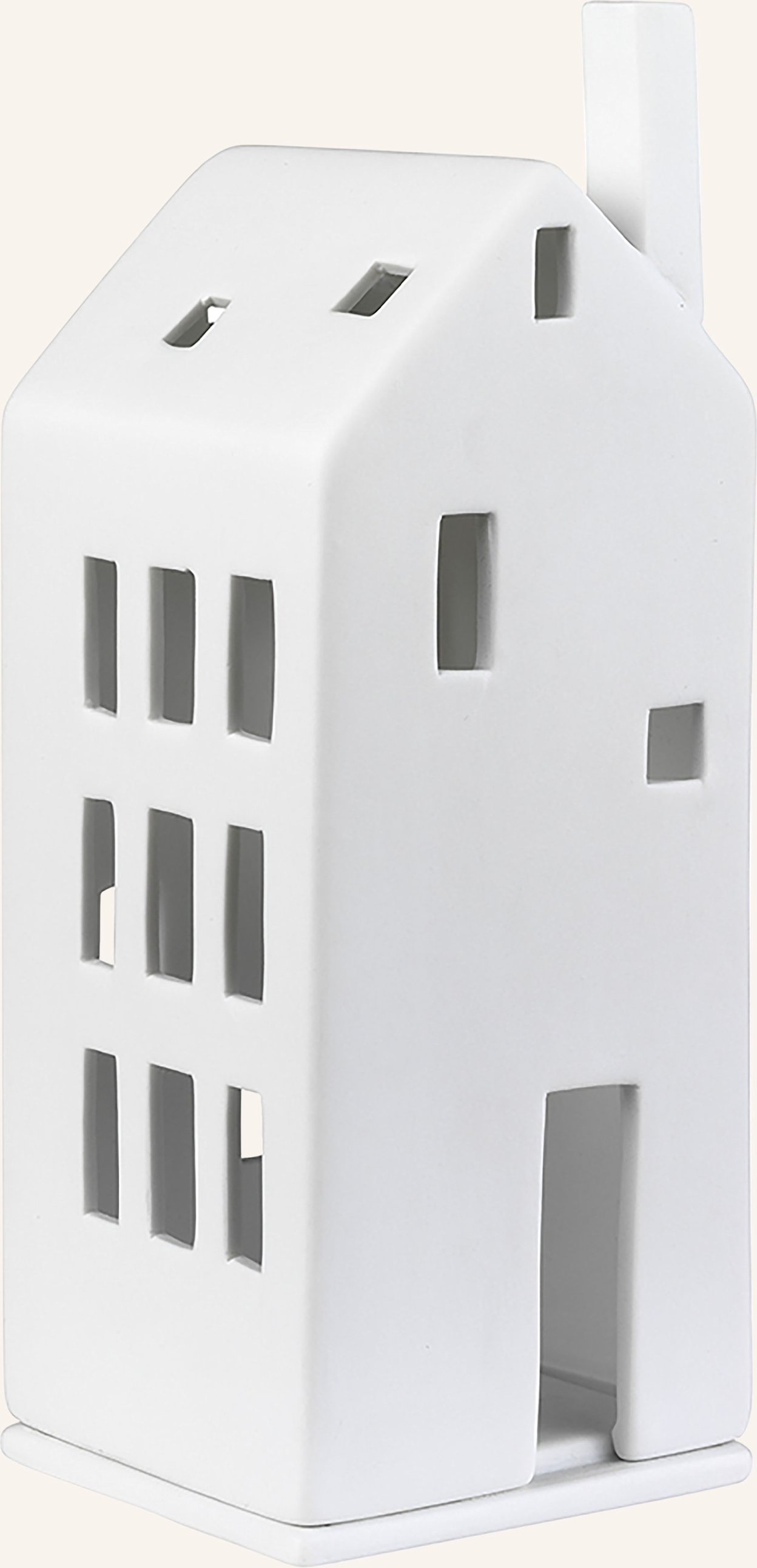 Räder Dekofigur Lichthaus Grosse Tür Mit Teelichthalter weiss