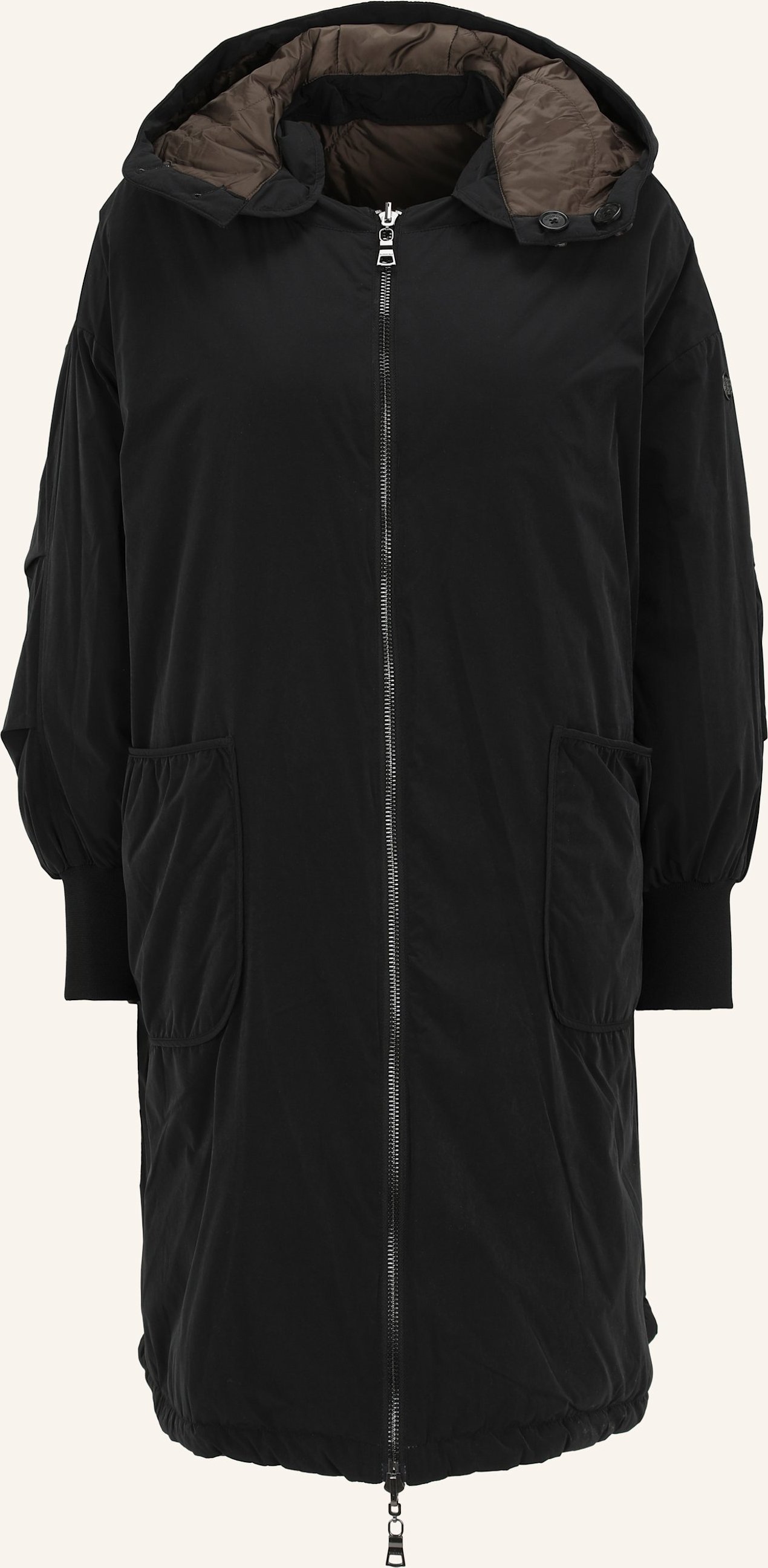 Blonde No.8 Mantel Milka Zum Wenden schwarz