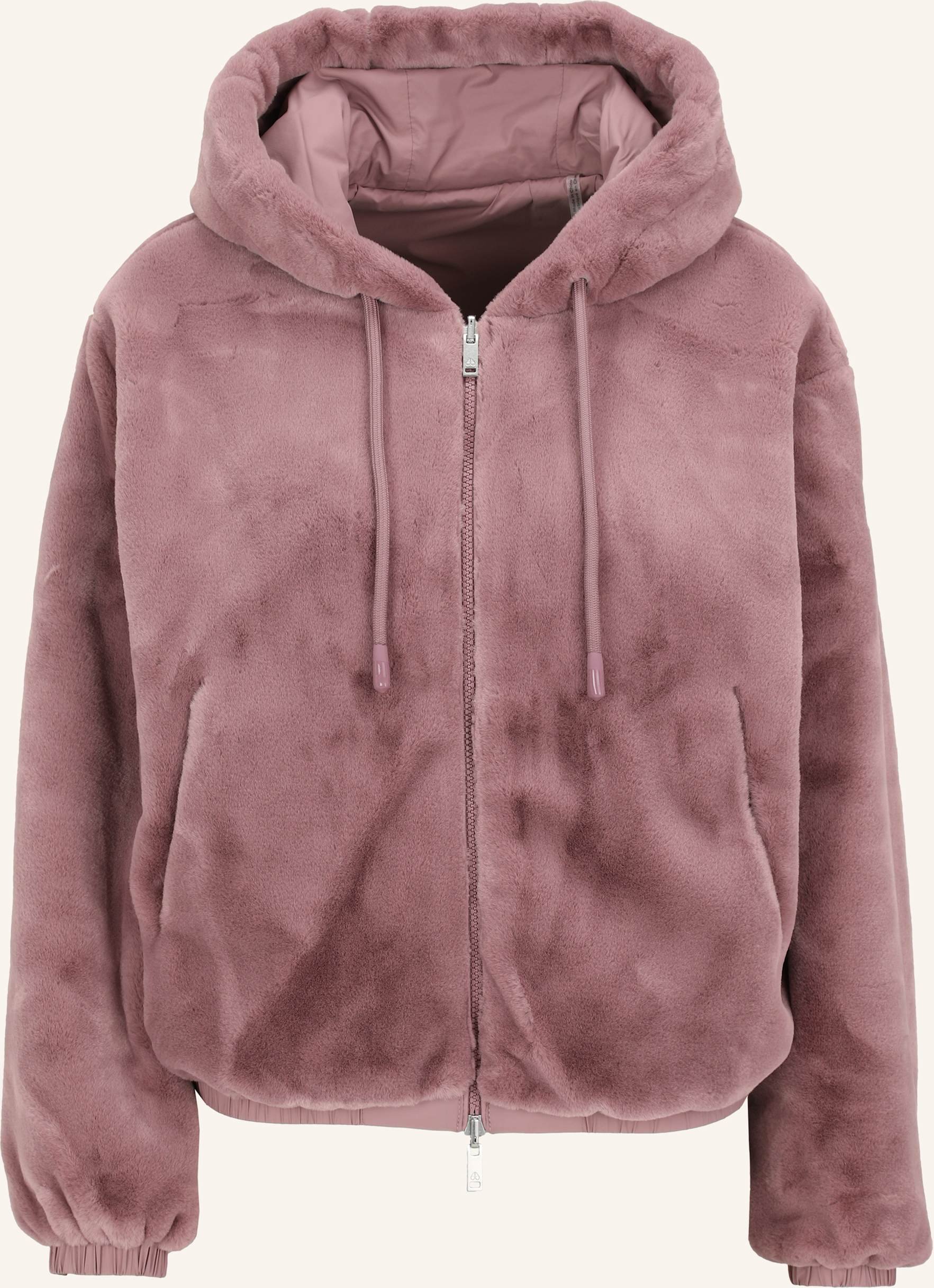 Moose Knuckles Sweatjacke Eaton Bunny Zum Wenden rosa