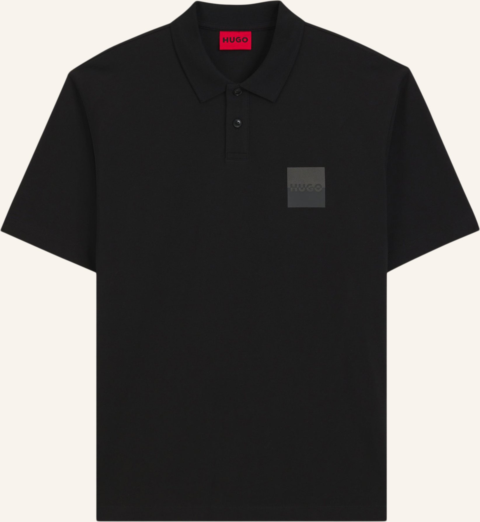 Hugo Poloshirt Dusplity Relaxed Fit schwarz