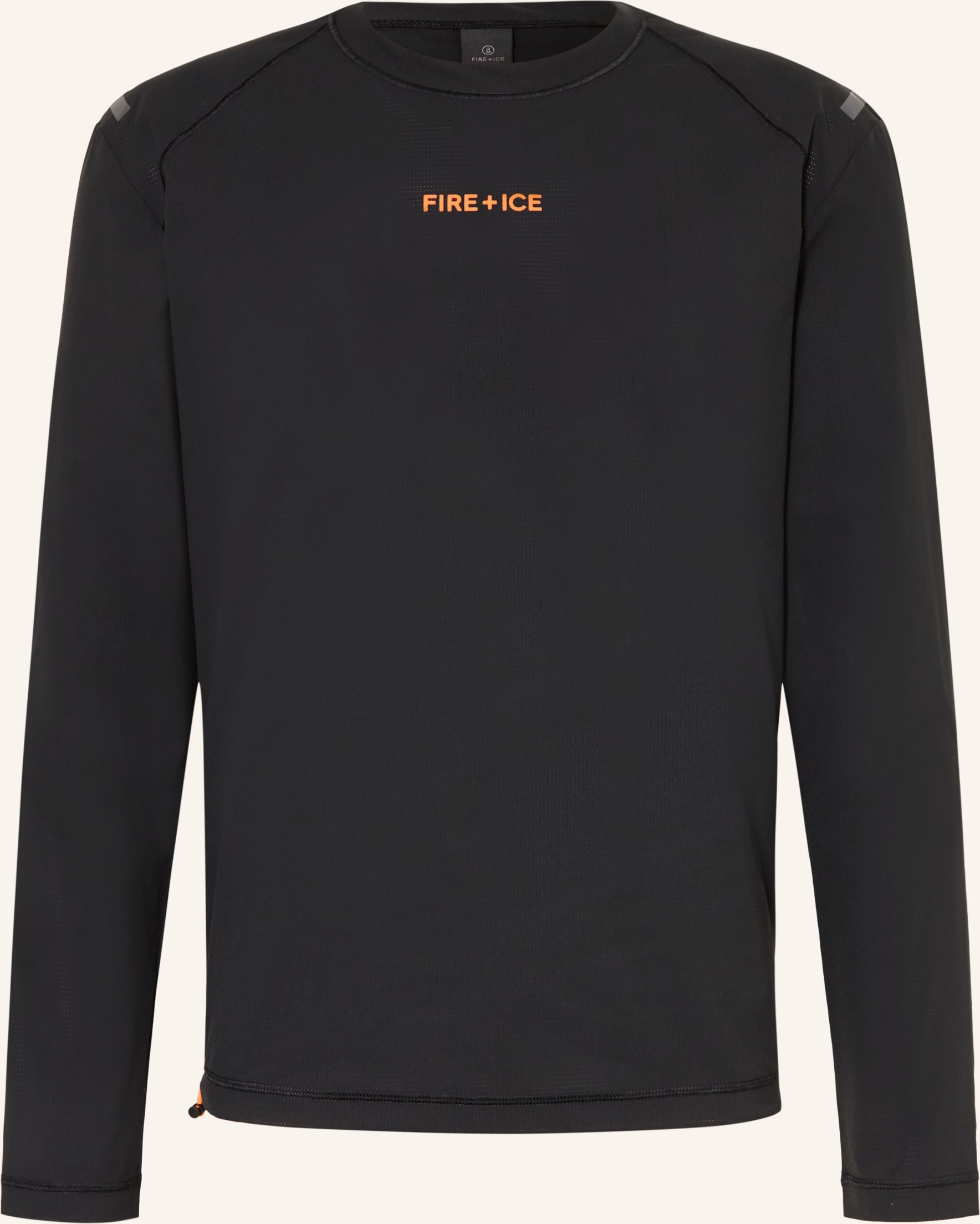 Thumbnail - Fire+Ice Funktionsshirt Alejo schwarz
