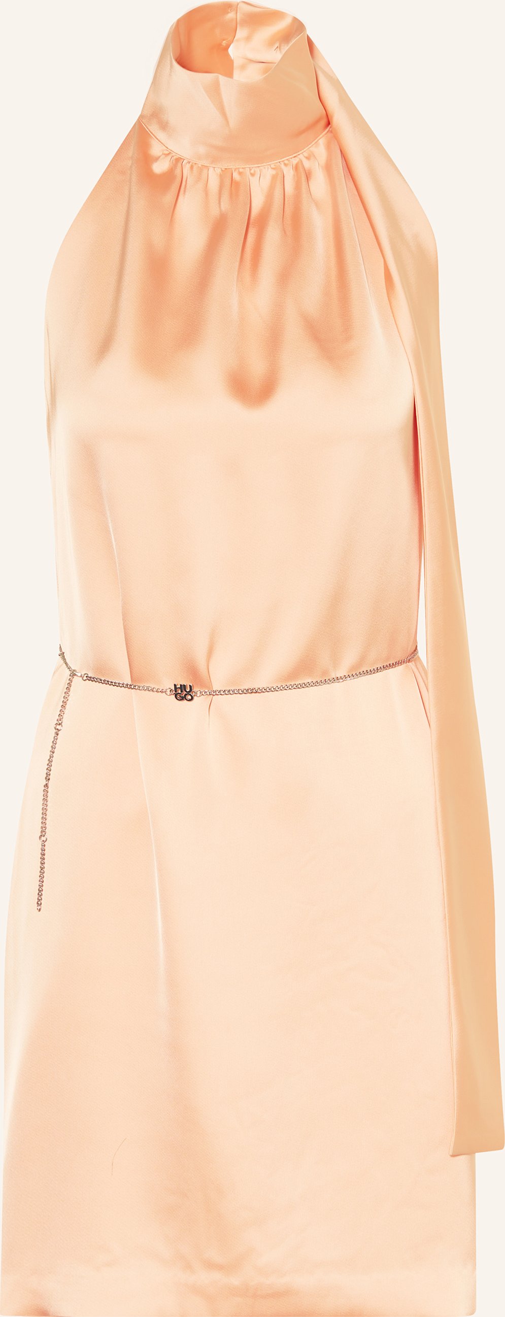 Hugo Satinkleid Kinema rosa