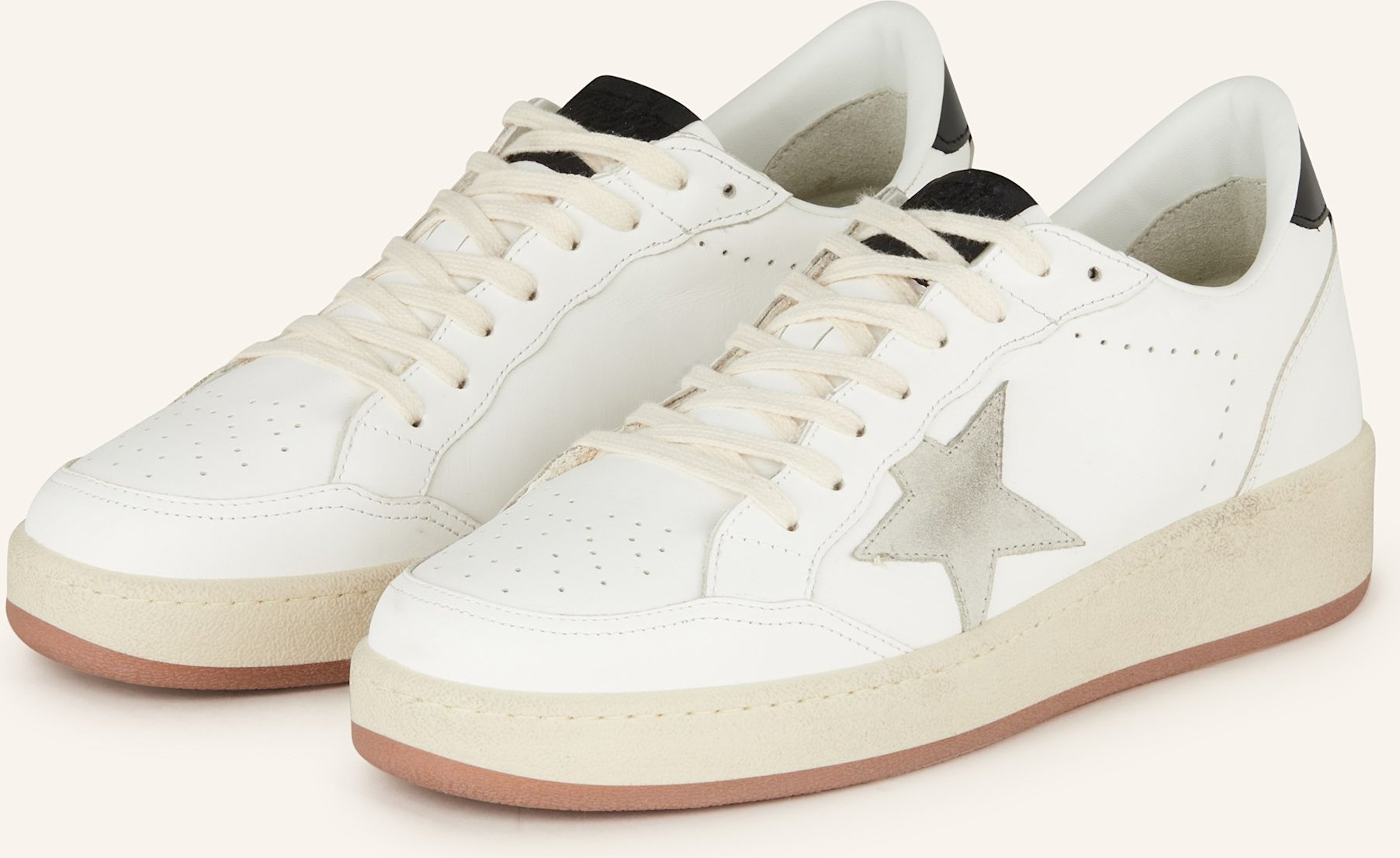 Golden Goose Sneaker Ball Star weiss