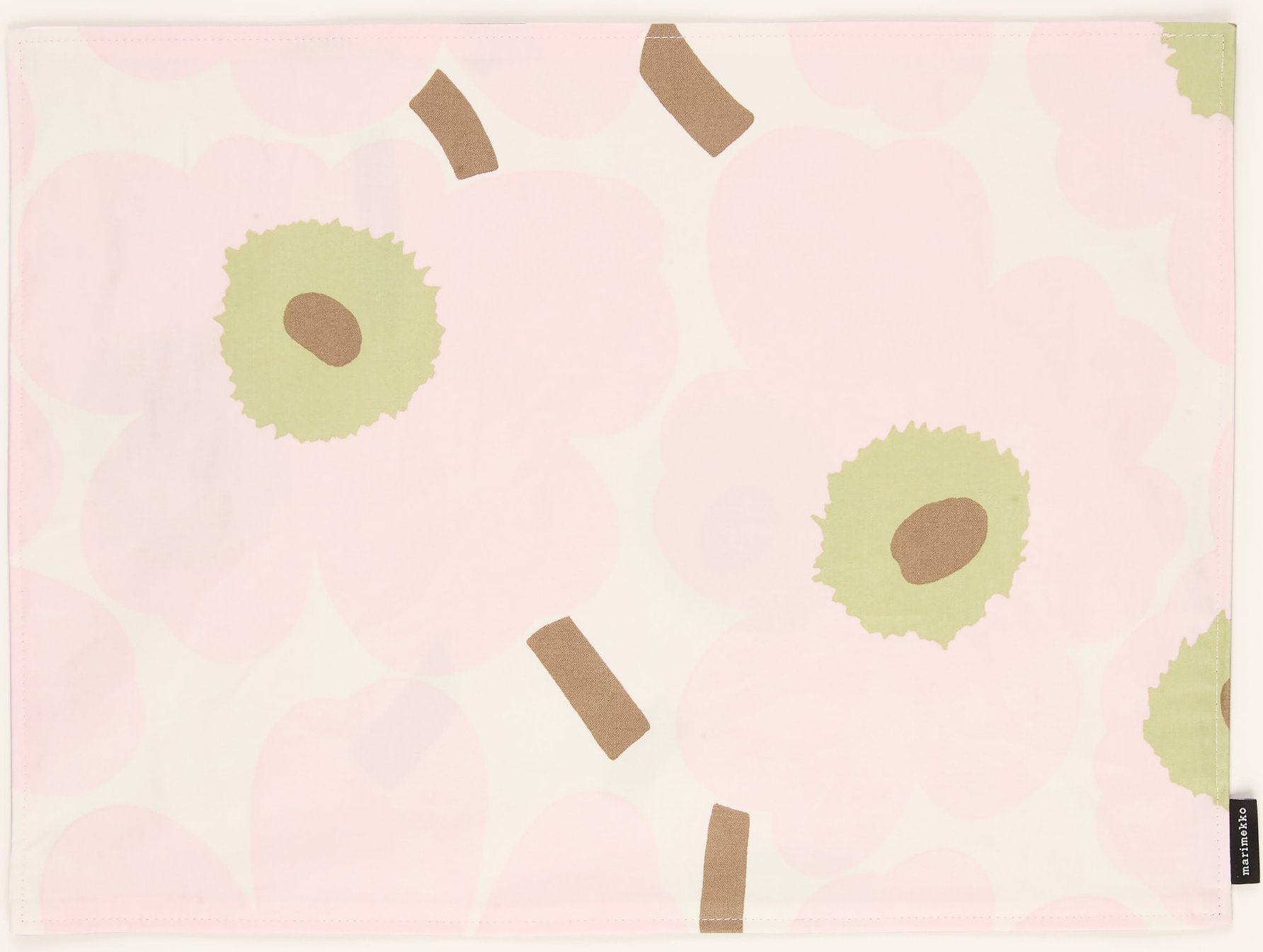 Marimekko 6er-Tischset weiss