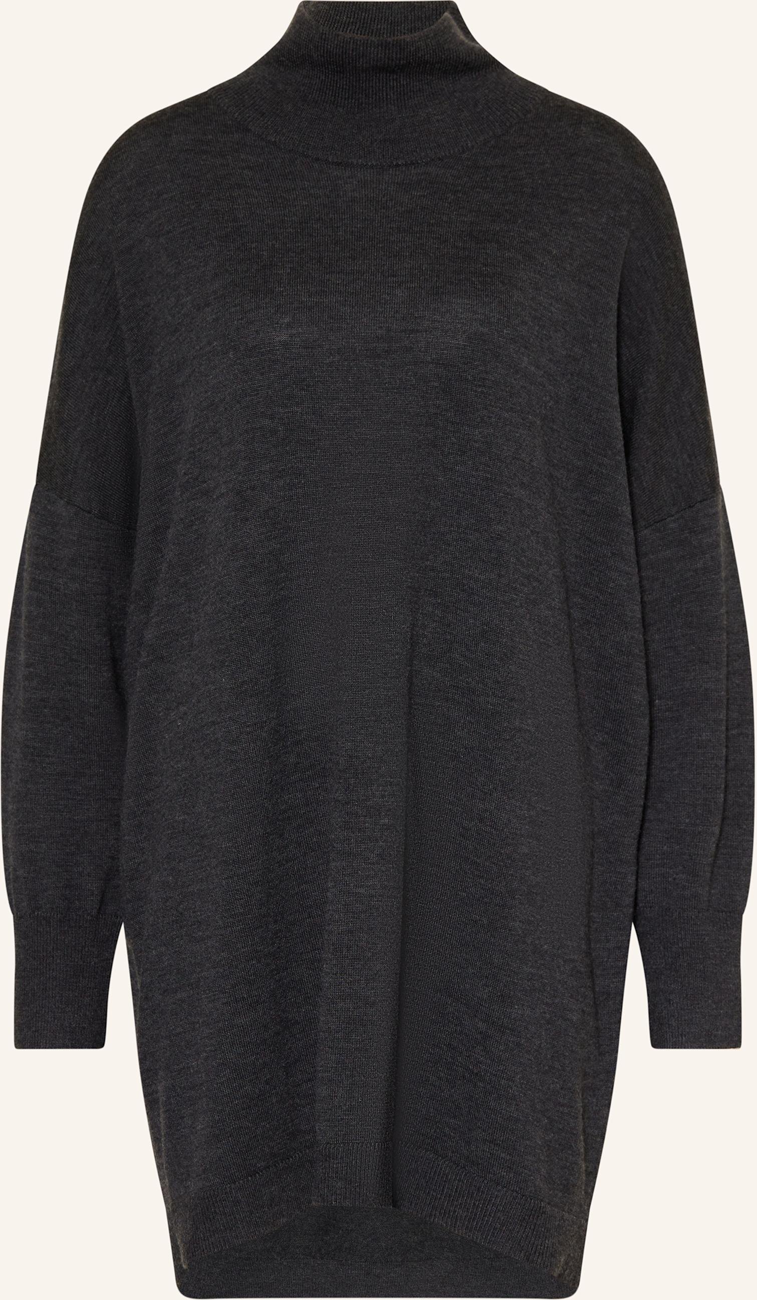 Repeat Strickkleid grau