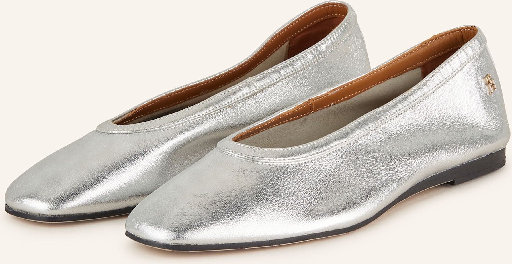 Tommy Hilfiger Ballerinas silber