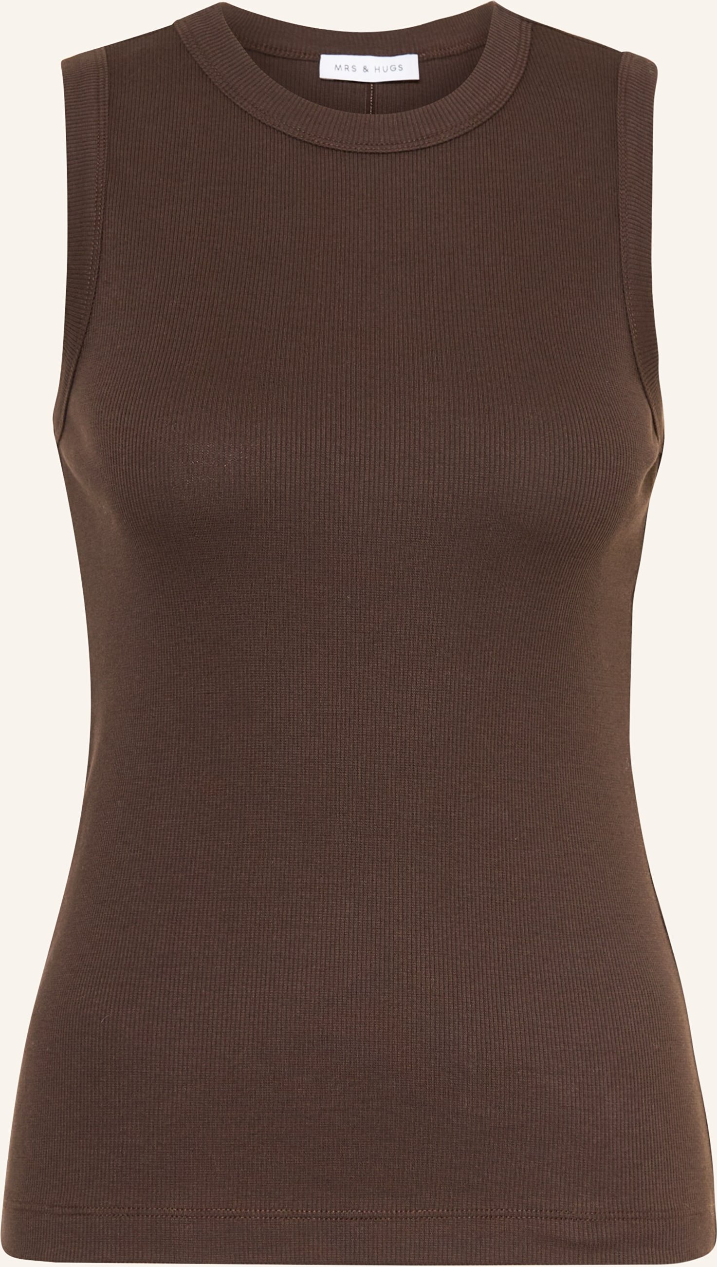 Mrs & Hugs Top braun