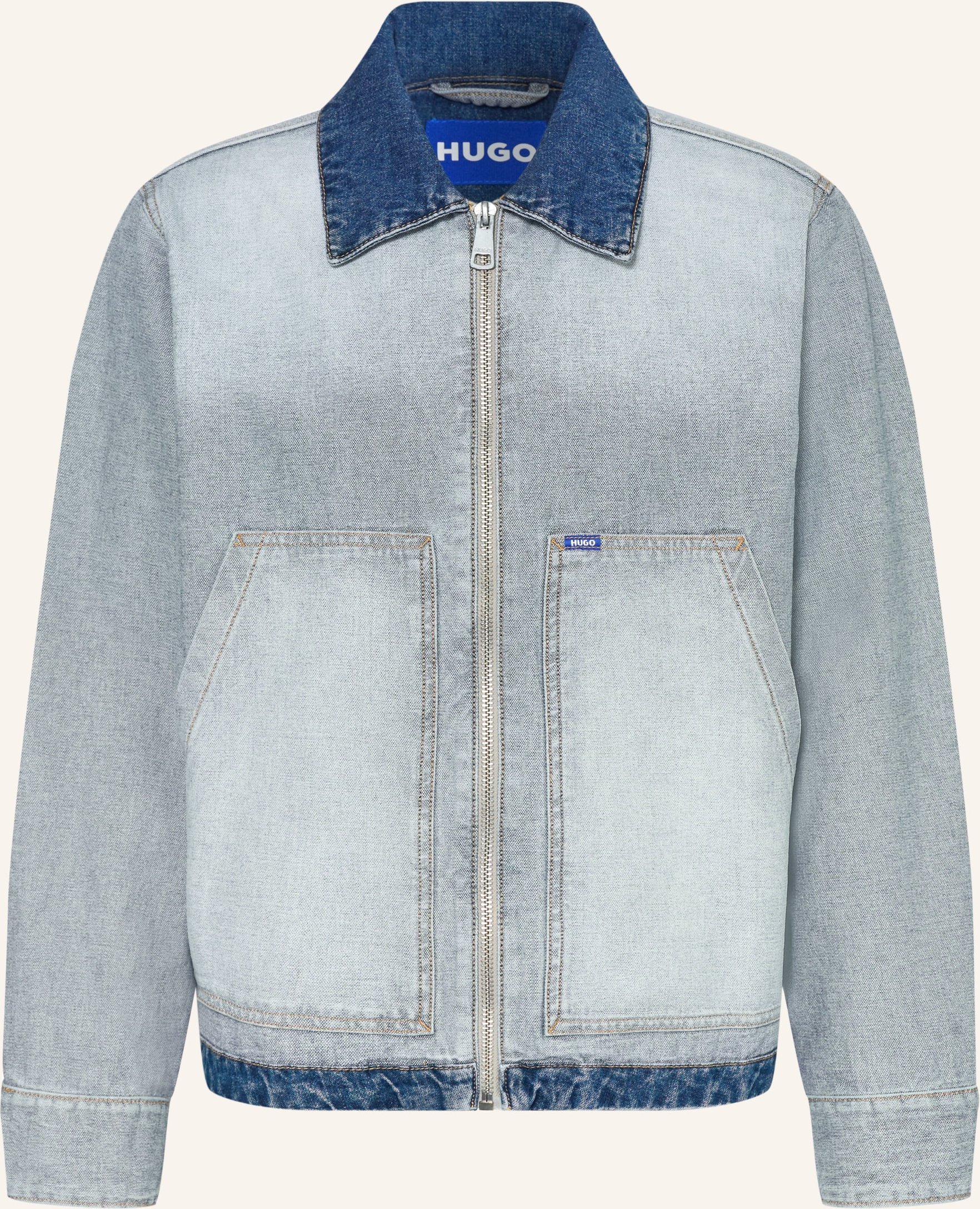 Thumbnail - Hugo Jeansjacke Talian blau