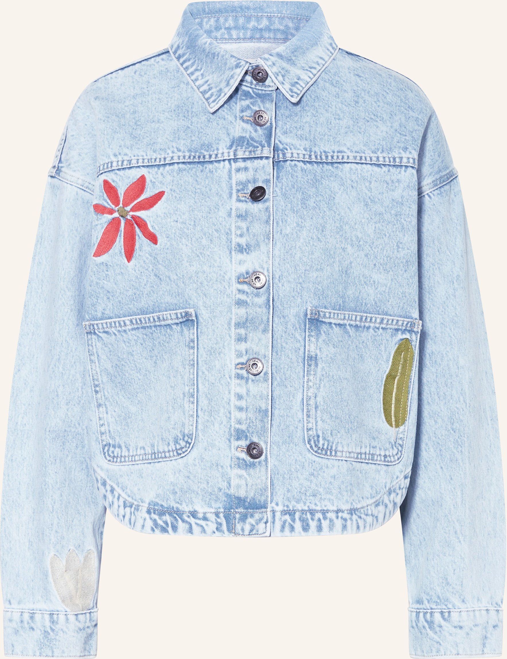 Ichi Jeansjacke Ihbauve blau